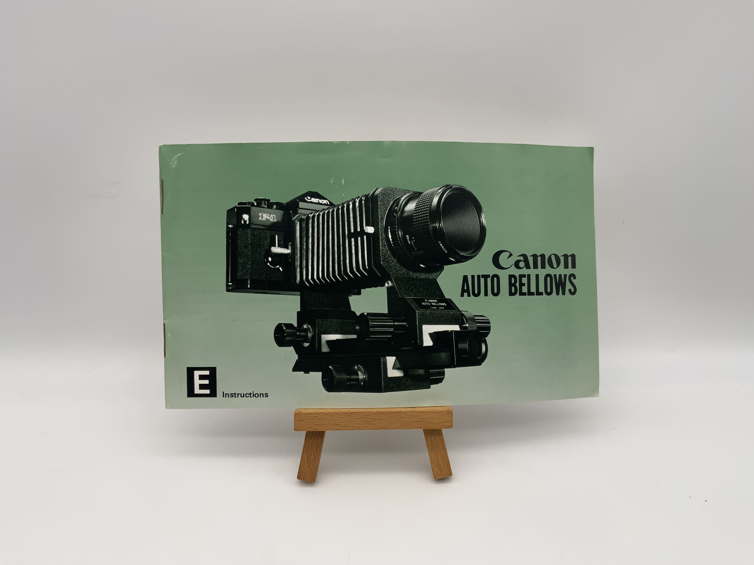 Canon Auto Bellows User Manual (English)
