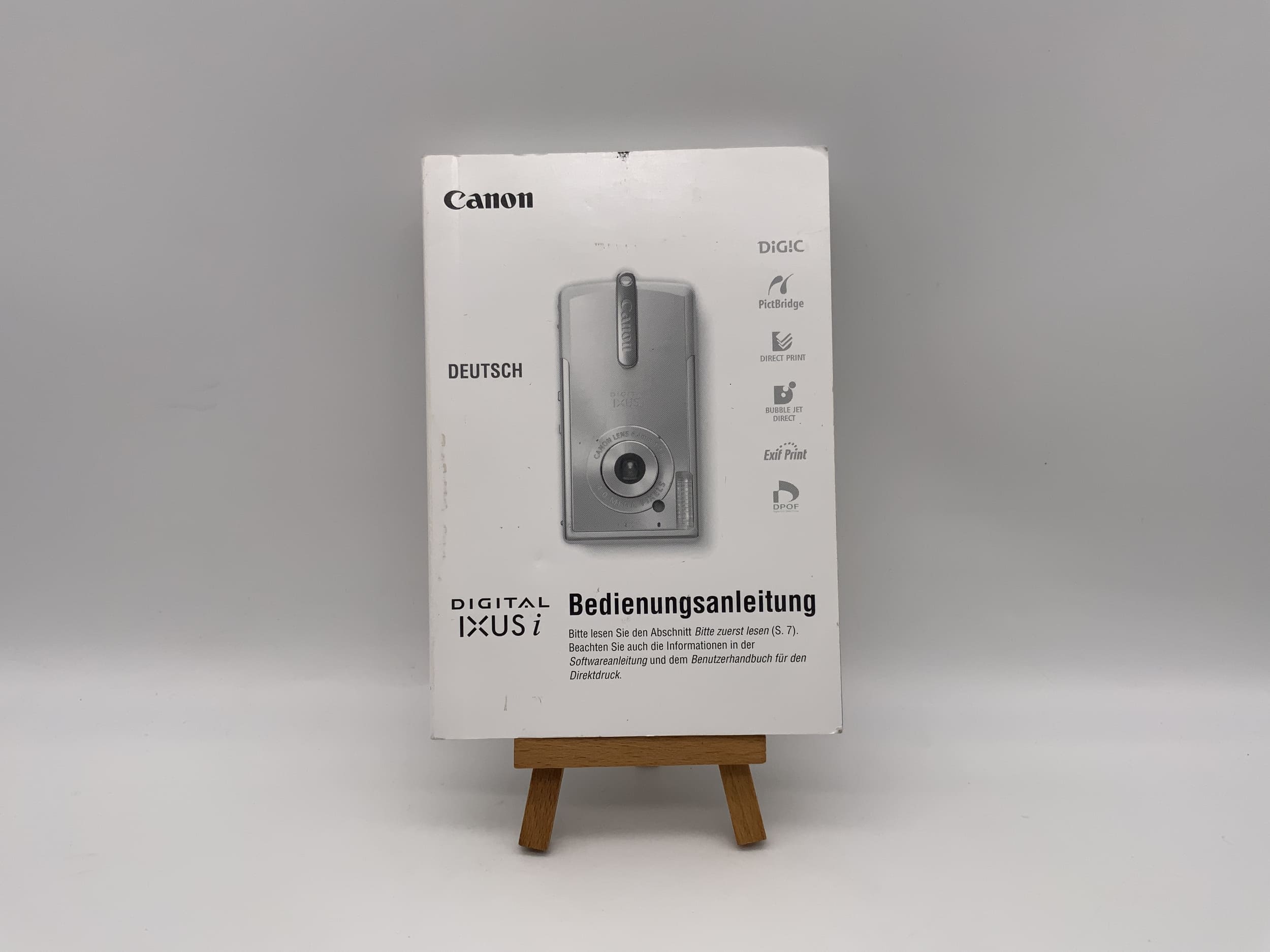Canon IXUS i User Manual (German)