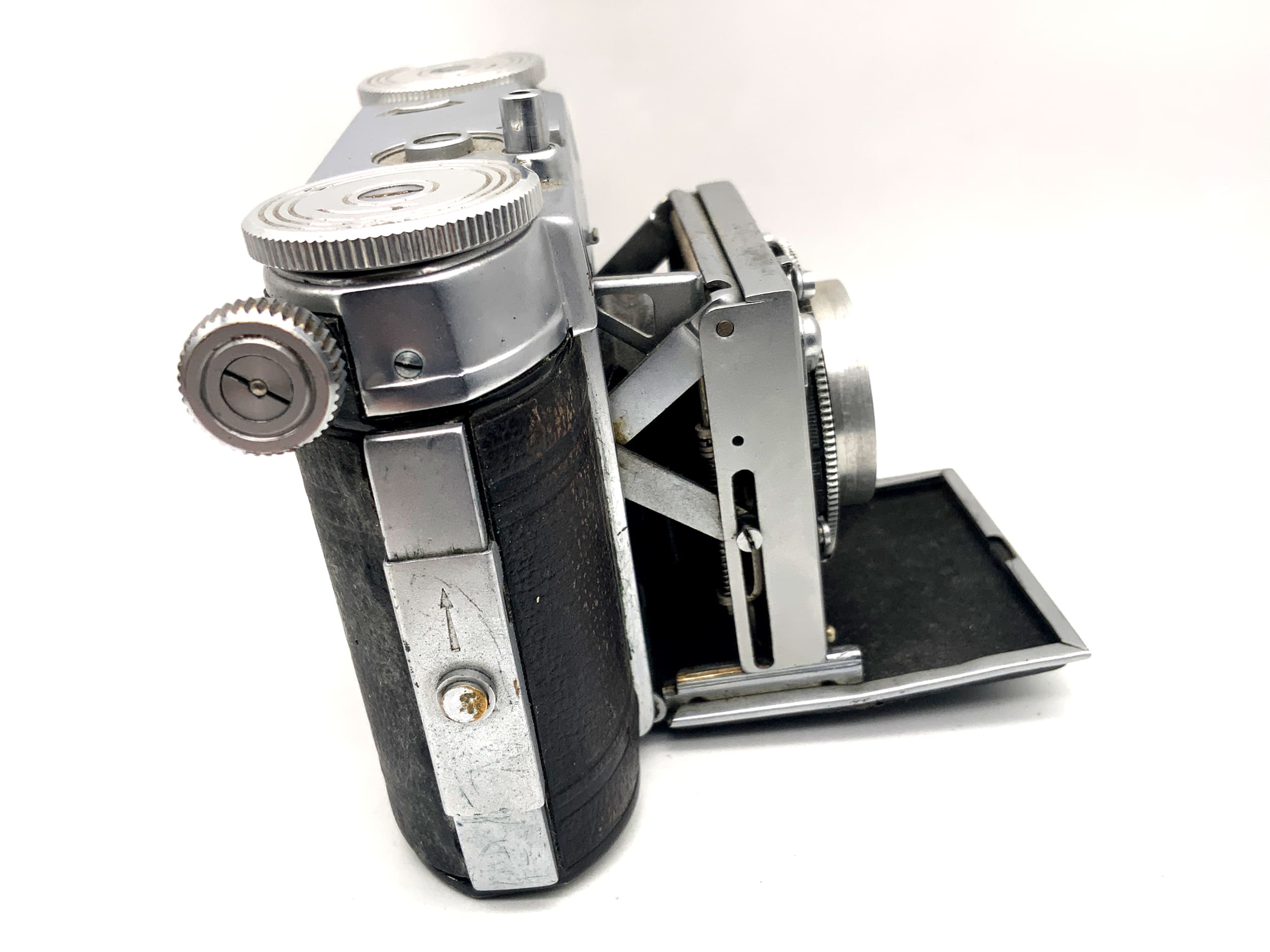 Certo Dollina II folding camera with Carl Zeiss Tessar 50mm 1:2.8 analog camera