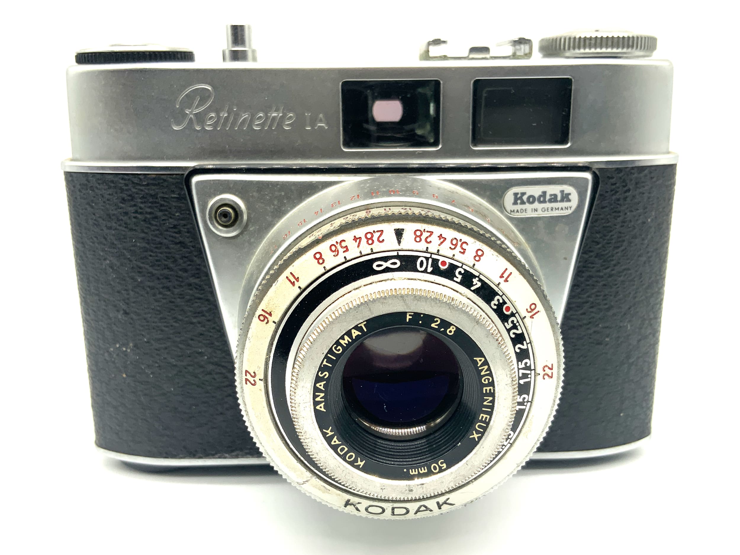 Kodak Retinette 1A Sucherkamera mit Anastigmat Angenieux 50mm 1:2.8 Analogkamera
