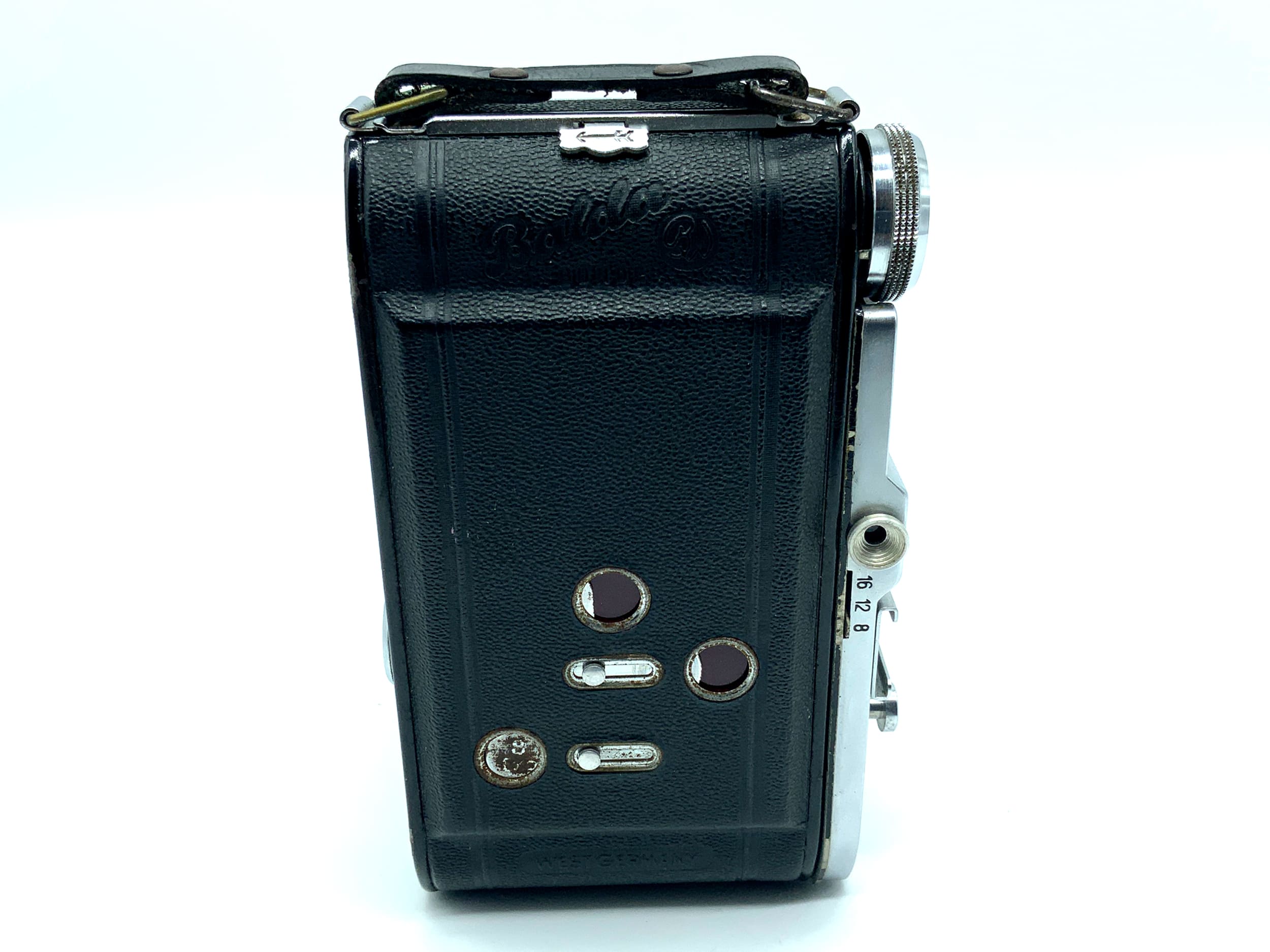 Balda Baldalux folding camera with Schneider Kreuznach Radionar 105mm 1:4.5 lens
