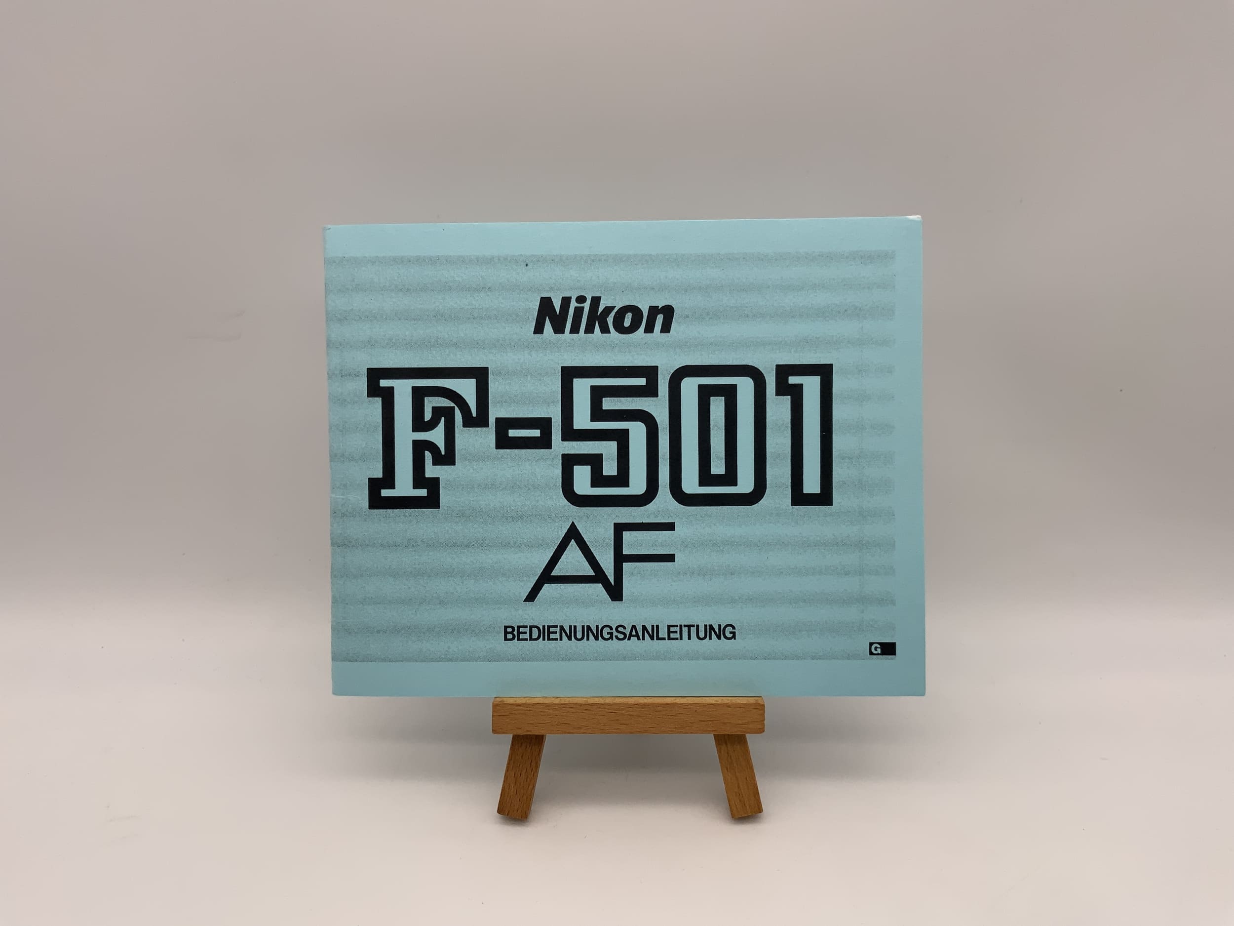 Nikon F-501 AF User Manual (German)