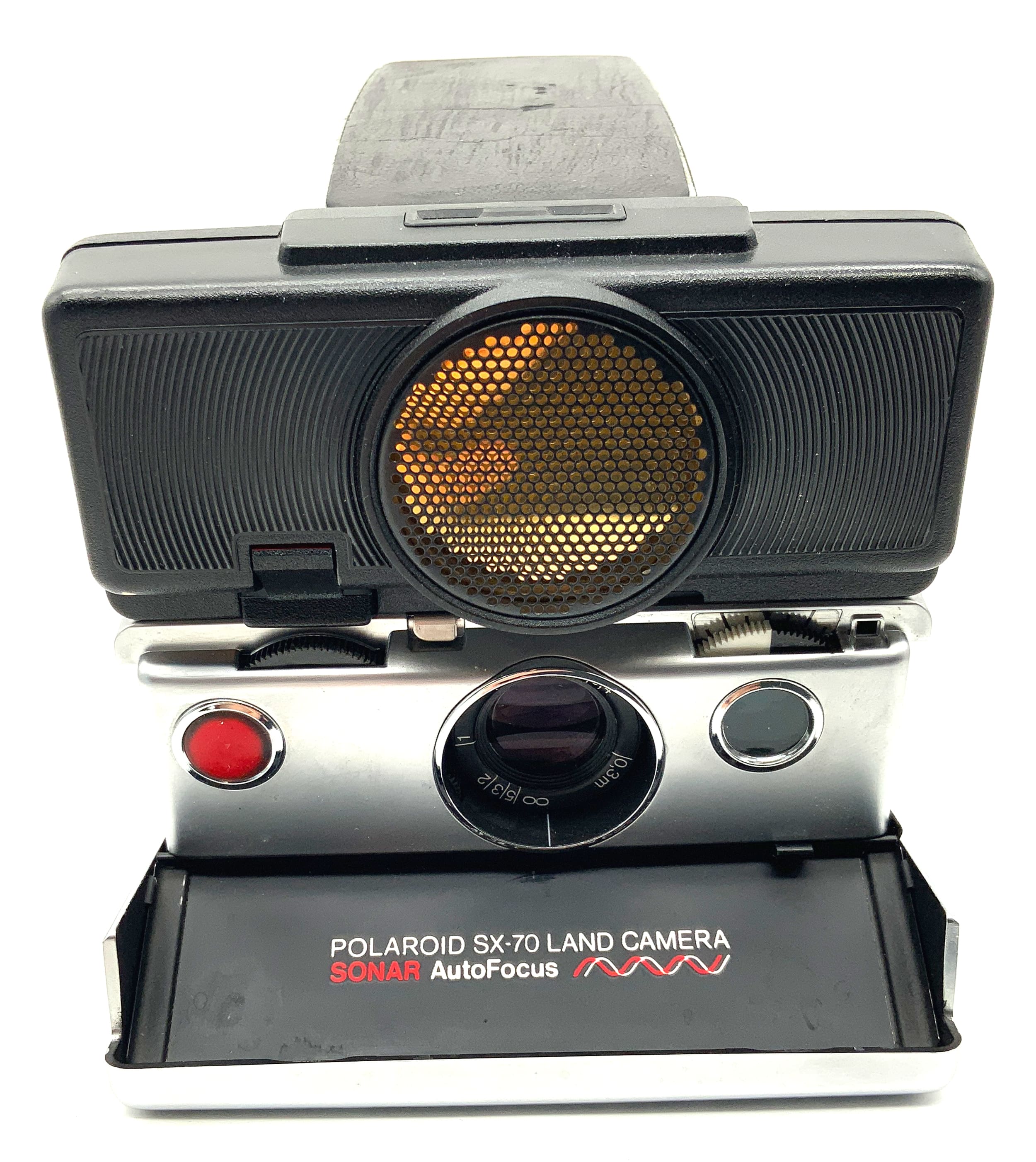 Polaroid SX-70 Sonar AutoFocus Land Camera Sofortbildkamera Instantkamera