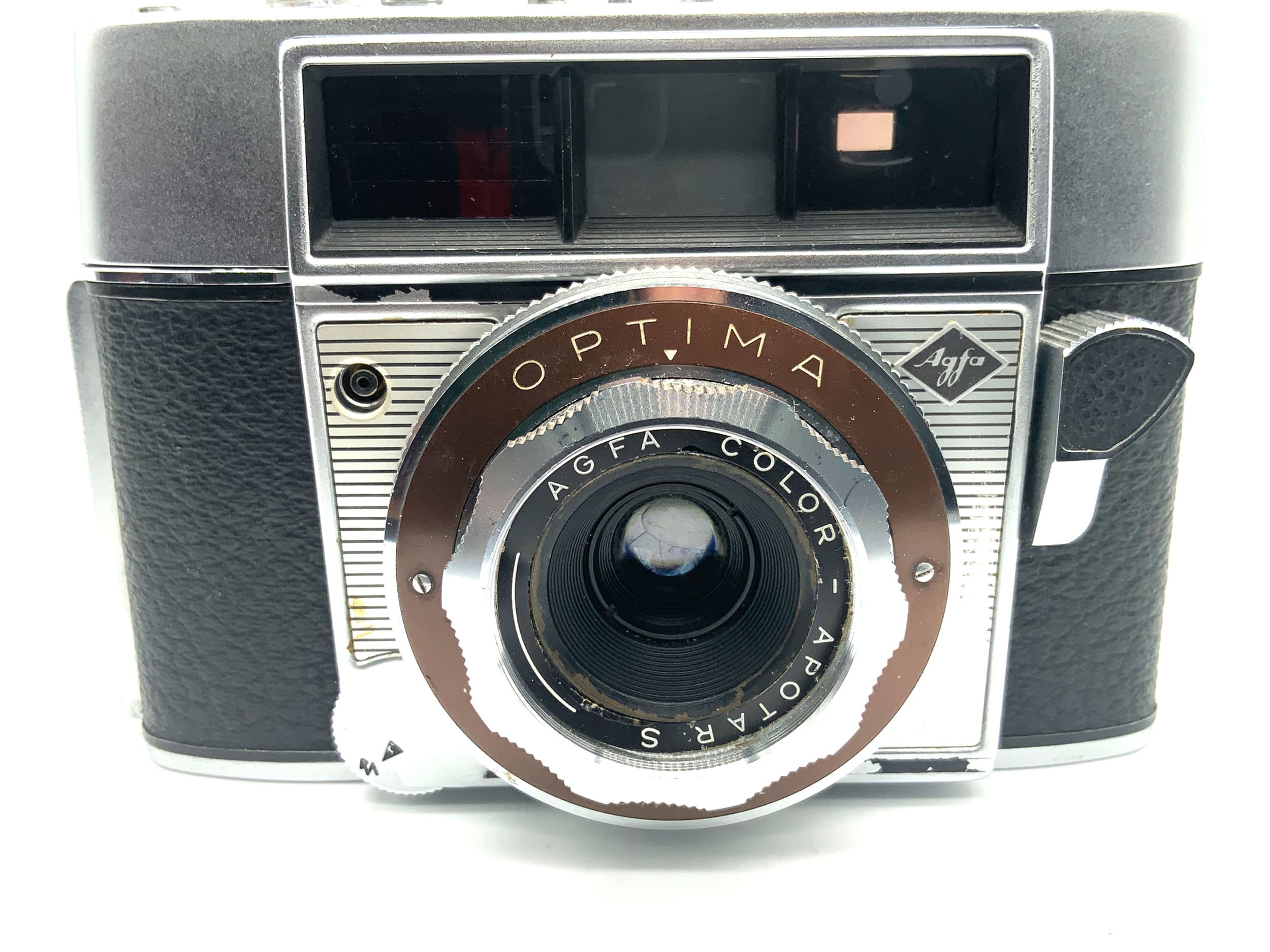 Agfa Optima Sucherkamera mit Color-Apotar S Compur Kompaktkamera Analogkamera