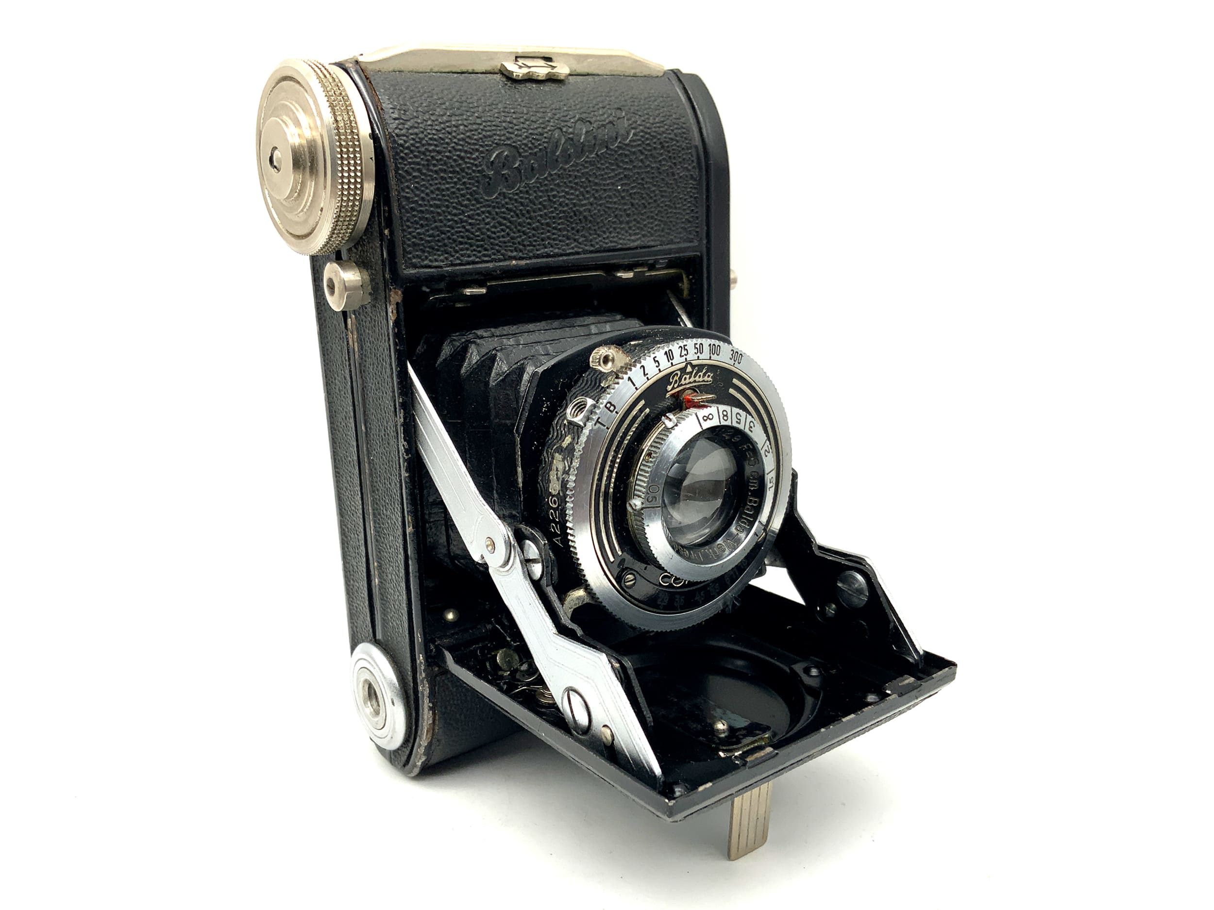 Balda Baldini folding camera with Baltar 5cm 1:2.9 analogue camera