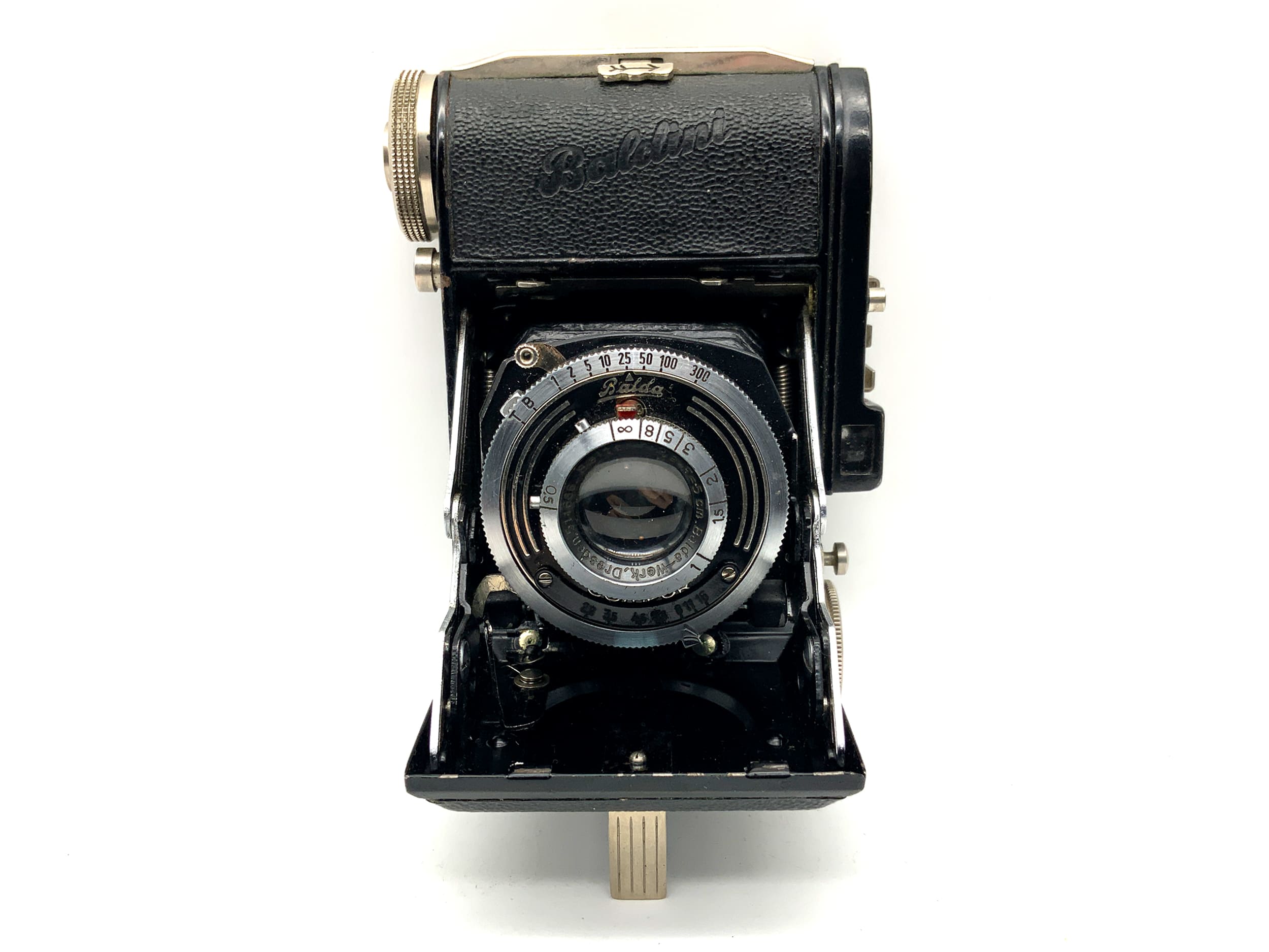 Balda Baldini folding camera with Baltar 5cm 1:2.9 analogue camera