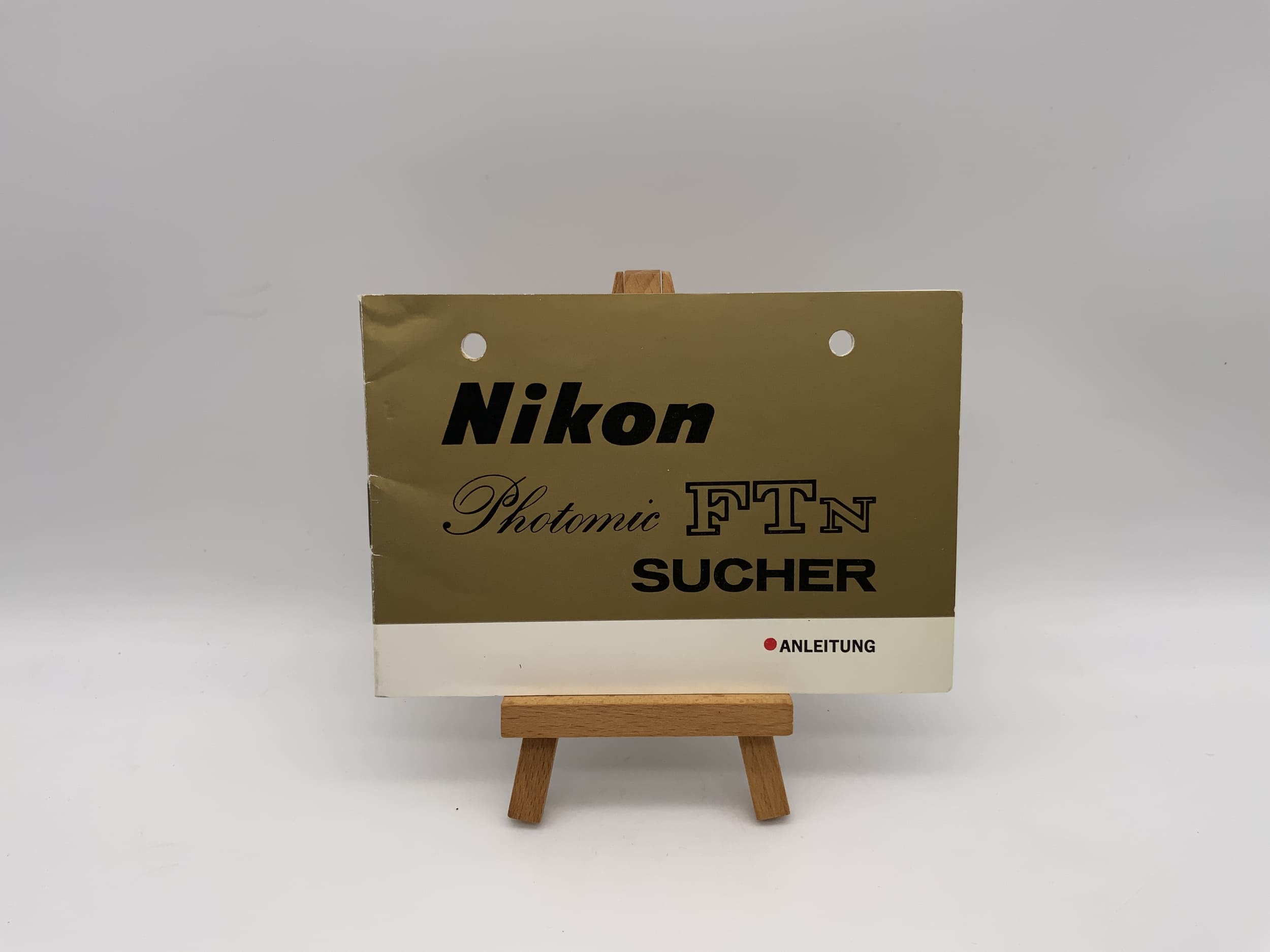 Nikon Photomic FTN Viewfinder User Manual (German)