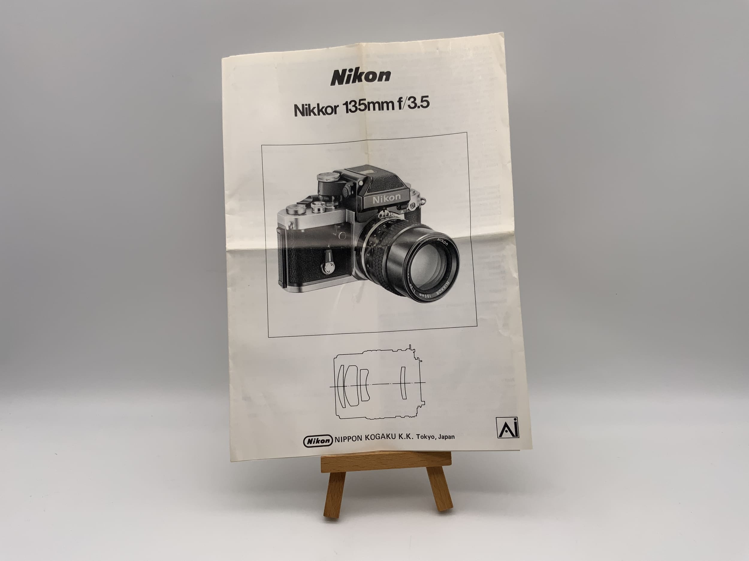 Nikon Nikkor 135mm f/3.5 User Manual (German)