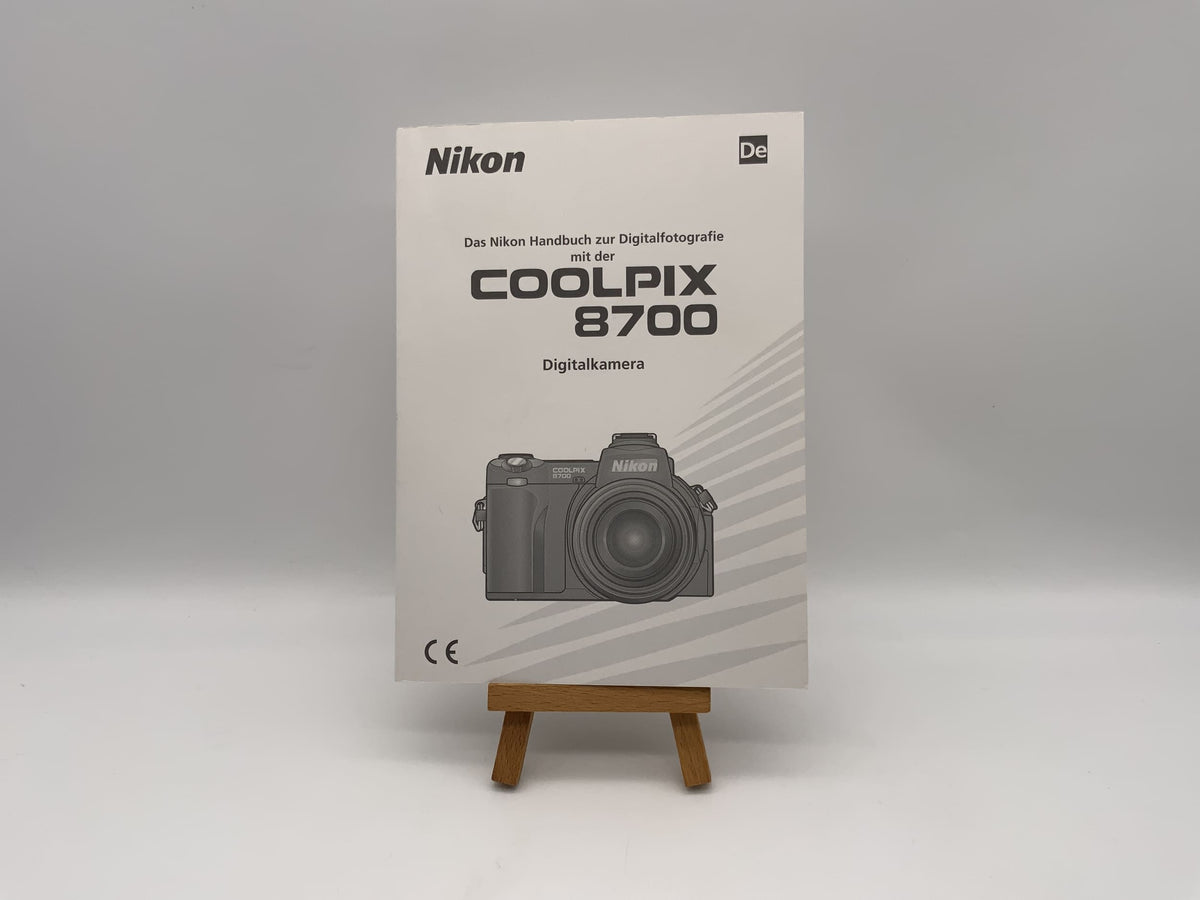 Nikon Coolpix 8700 Digital Photography Manual User Manual German
