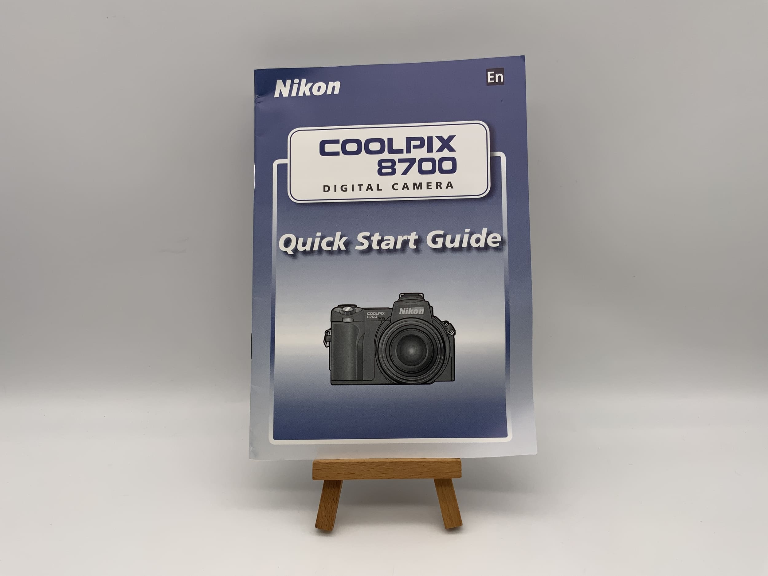 Nikon Coolpix 8700 Quick Start Guide User Manual English