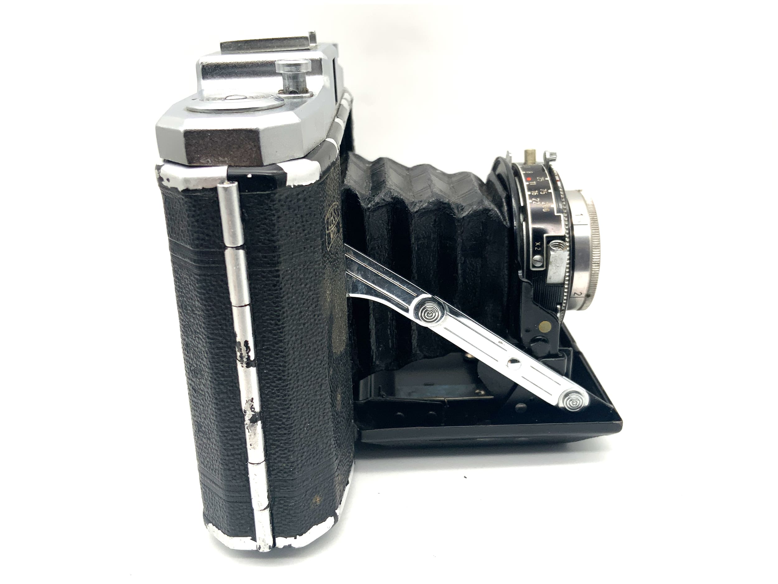 Zeiss Ikon Nettar 518/16 folding camera with Novar Anastigmat 75mm 1:6.3 Vario