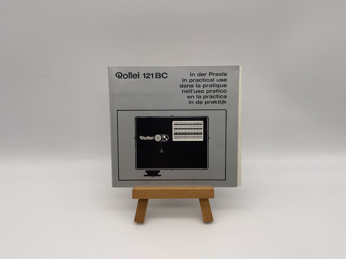 Rollei 121 BC in practice: Operating instructions (German)