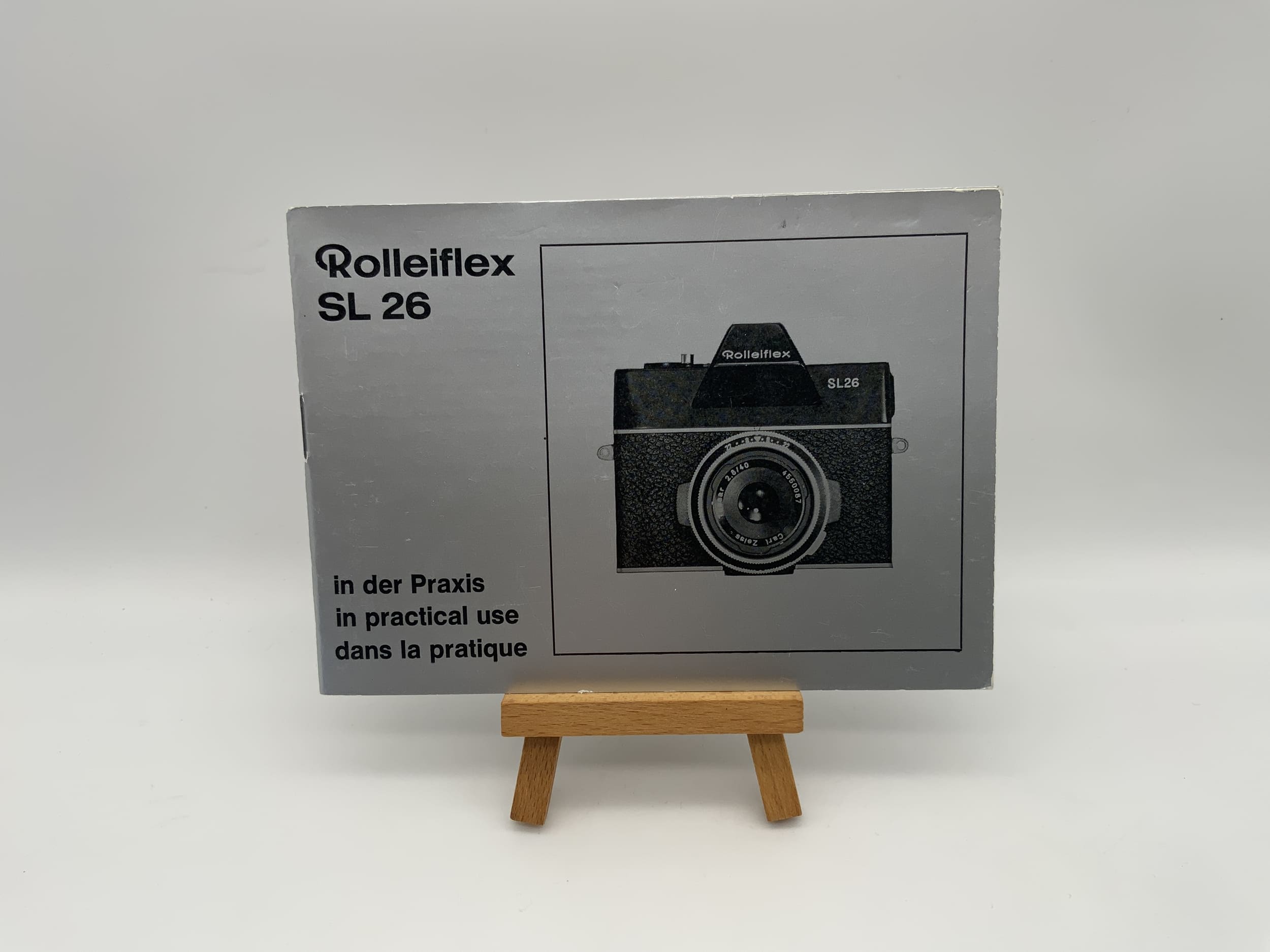 Rollei SL26 in practice: User manual (German)