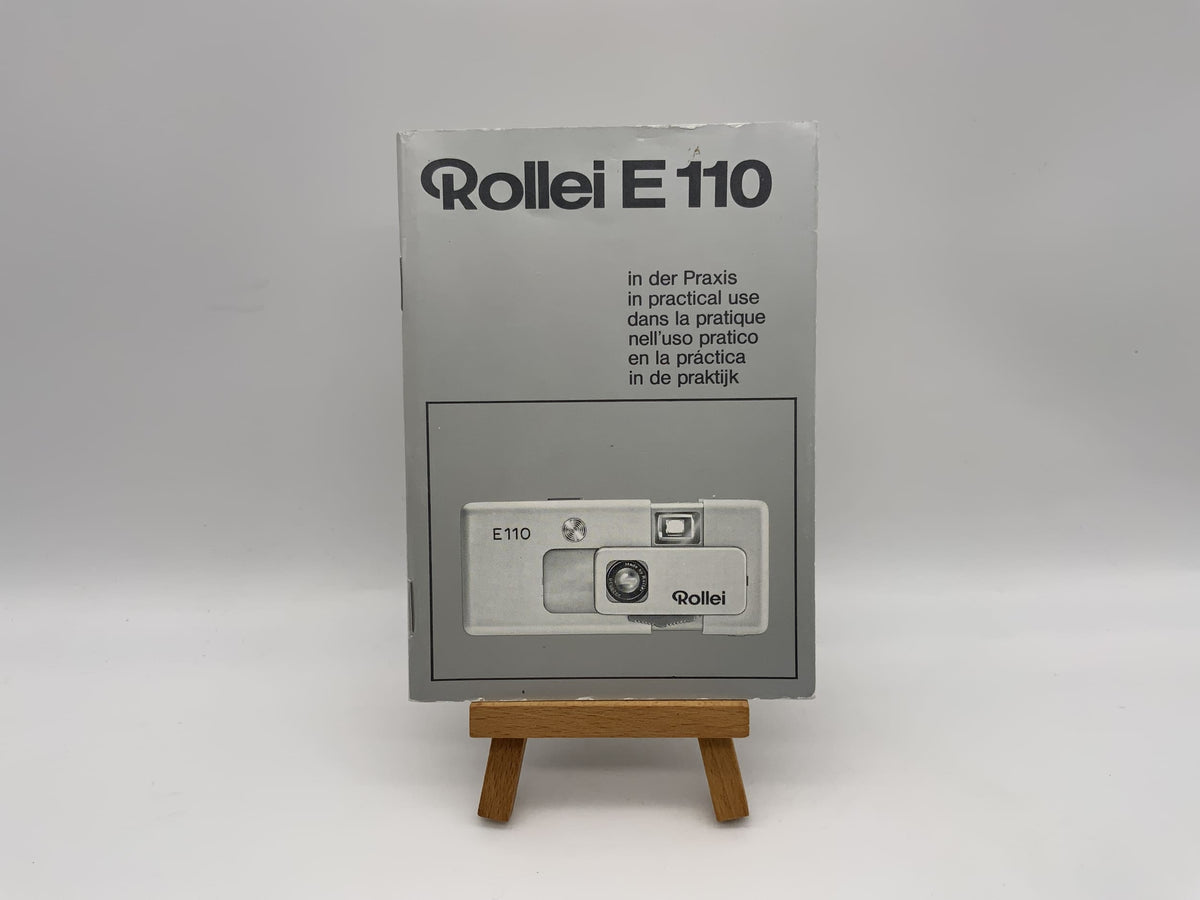 Rollei E 110 in practice: Operating instructions (German)
