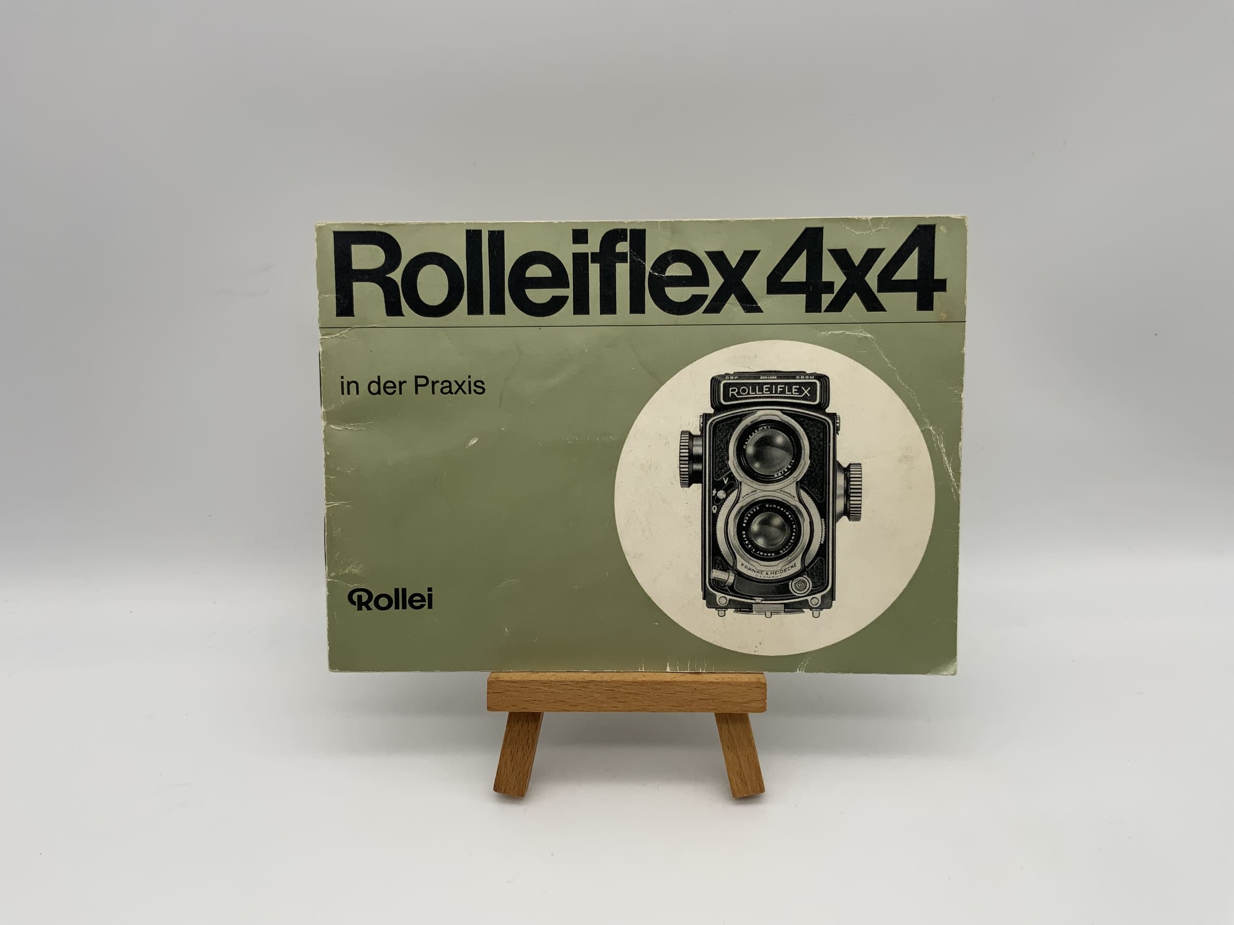 Rollei Rolleiflex 4x4 in practice Operating instructions German