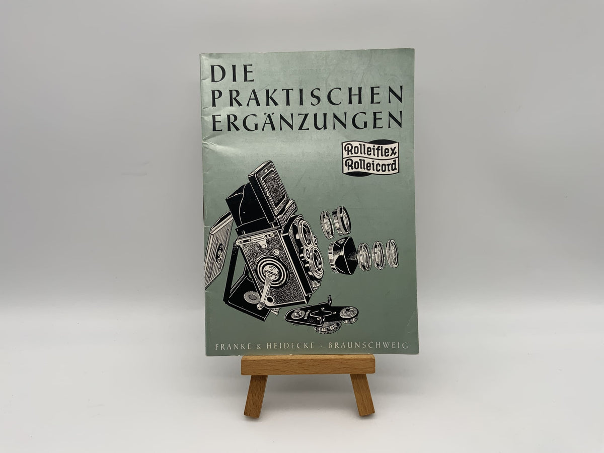 Rollei Rolleiflex / Rolleicord Practical Additions Information Booklet German
