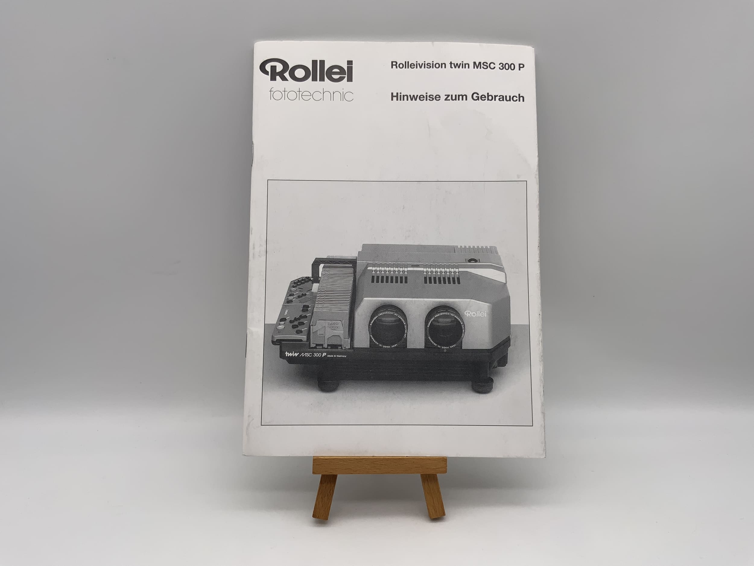 Rollei Rolleivision twin MSC 300 P Instructions for use Instructions German