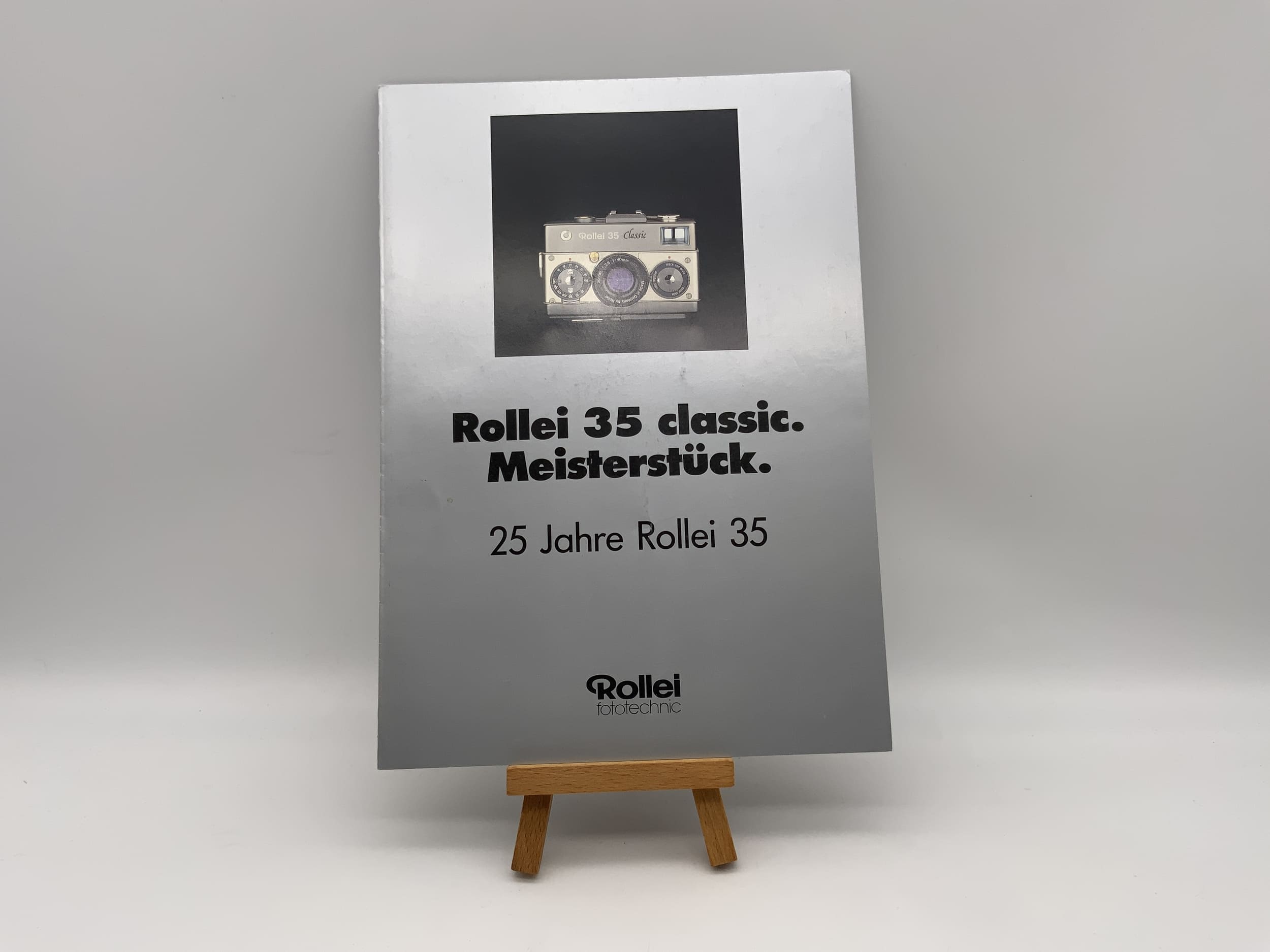 Rollei Rollei 35 classic Masterpiece 25 Years Brochure Information Booklet German