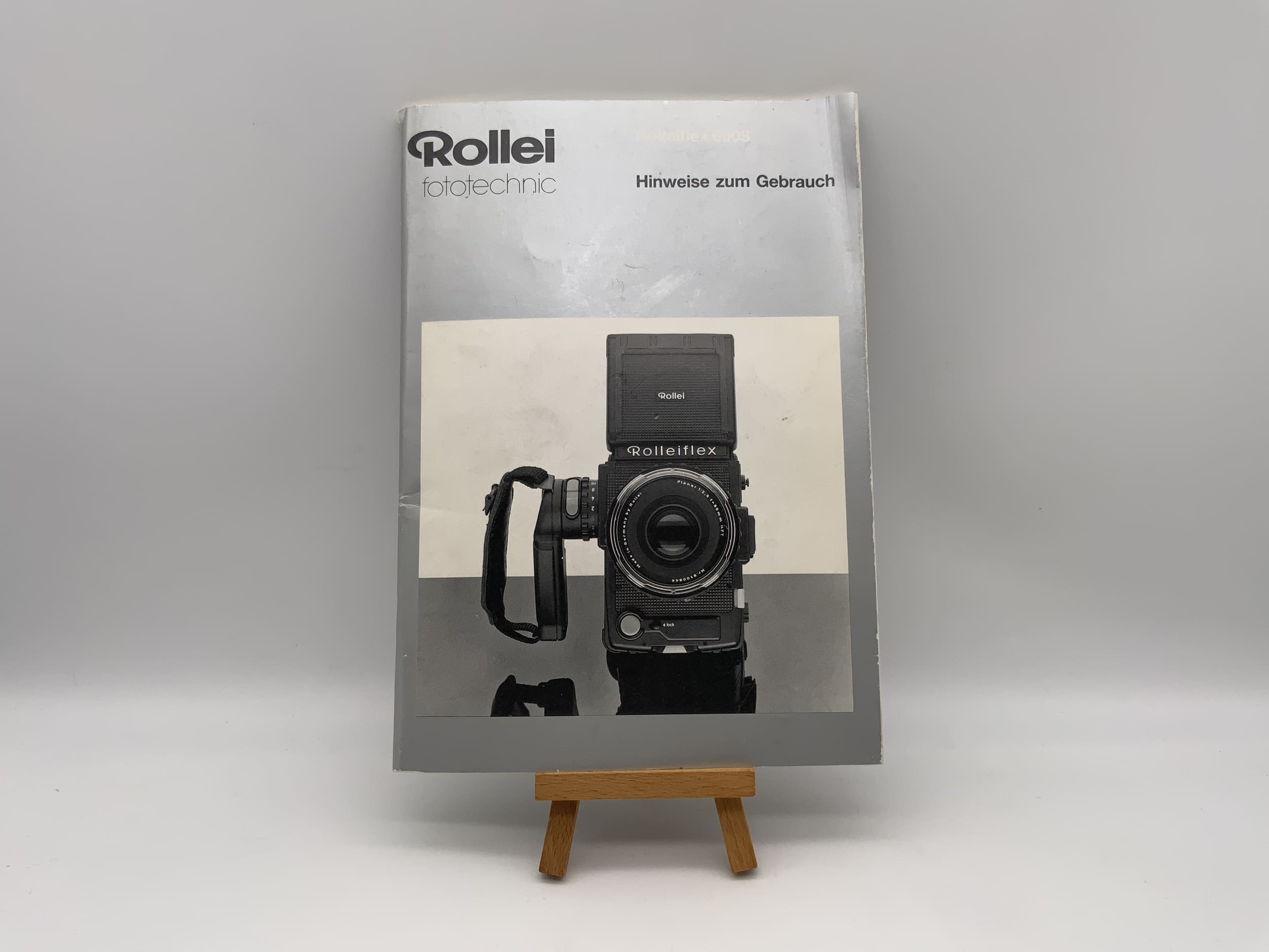 Rollei Rolleiflex 6008 Instructions for Use User Manual German