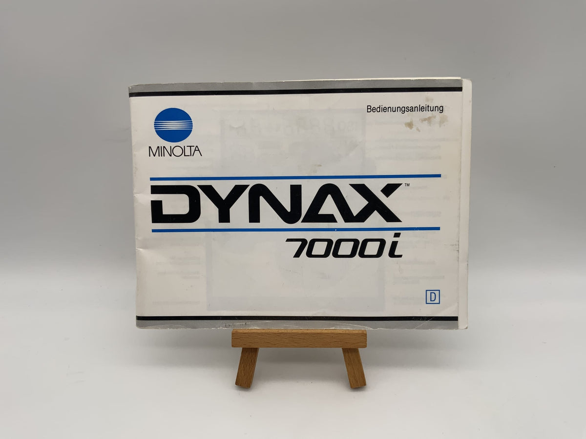 Minolta Dynax 7000i User Manual (German)
