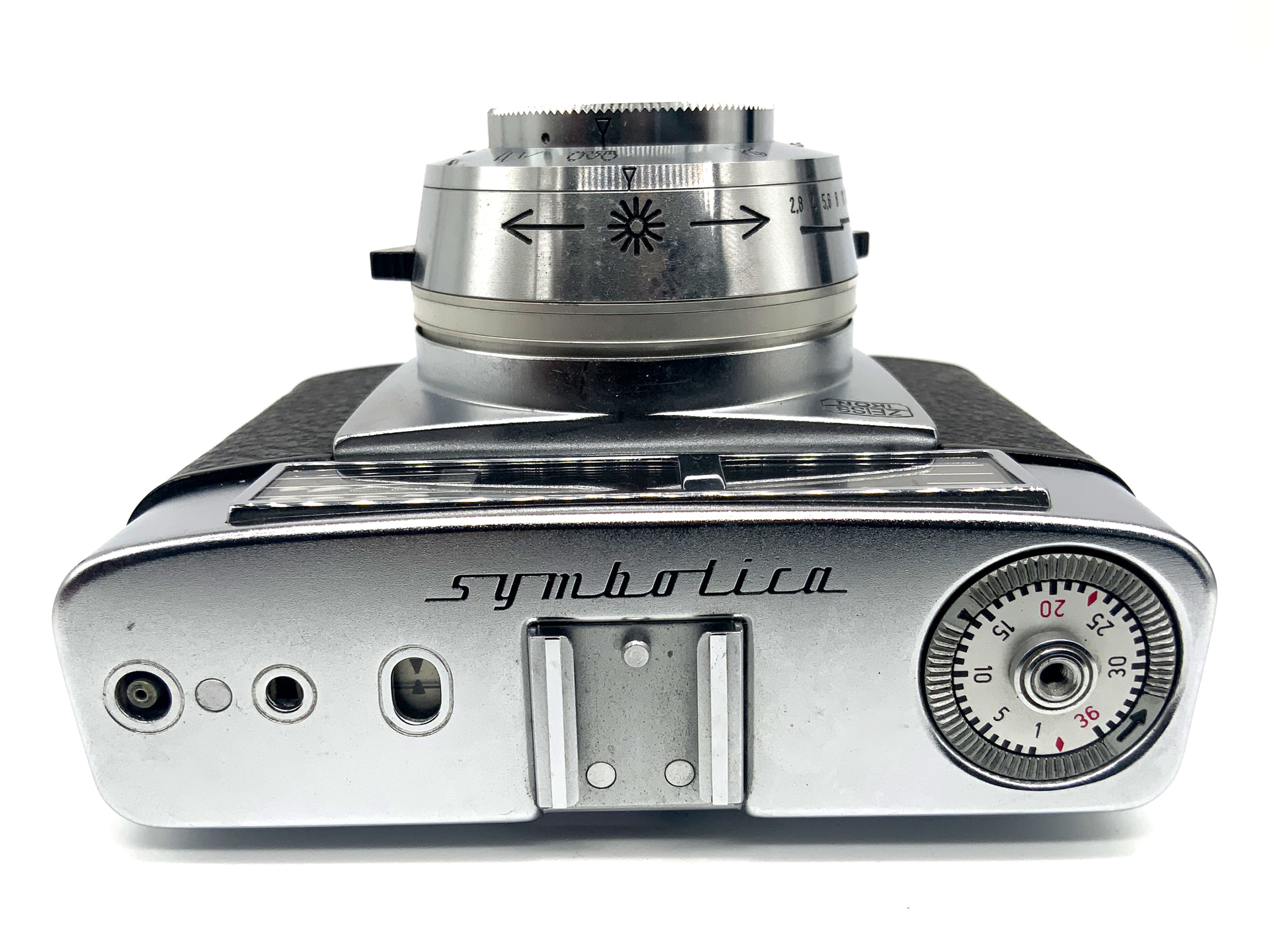 Zeiss Ikon Symbolica Sucherkamera mit Carl Zeiss tessar 2,8 50mm Prontormat