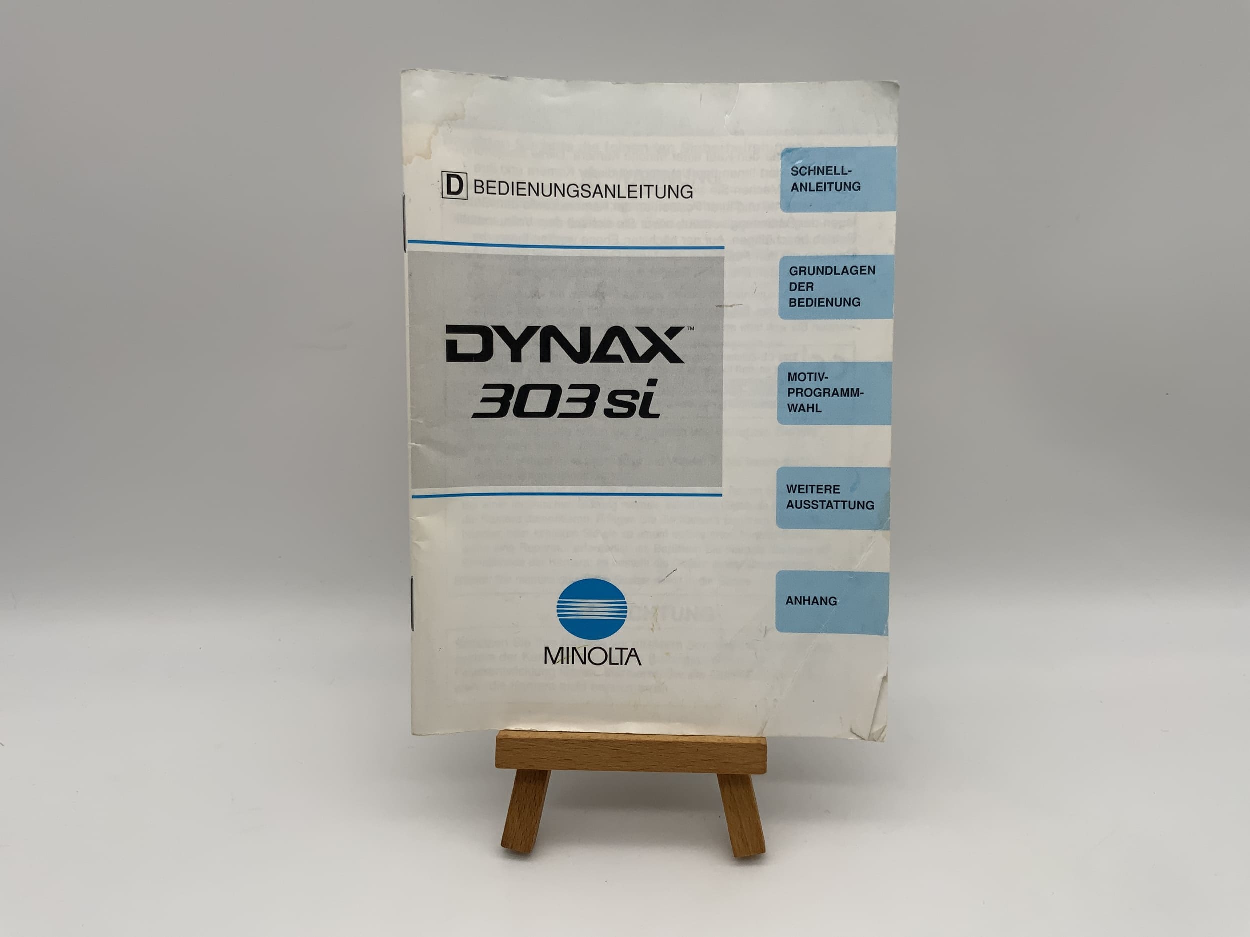 Minolta Dynax 303si User Manual German