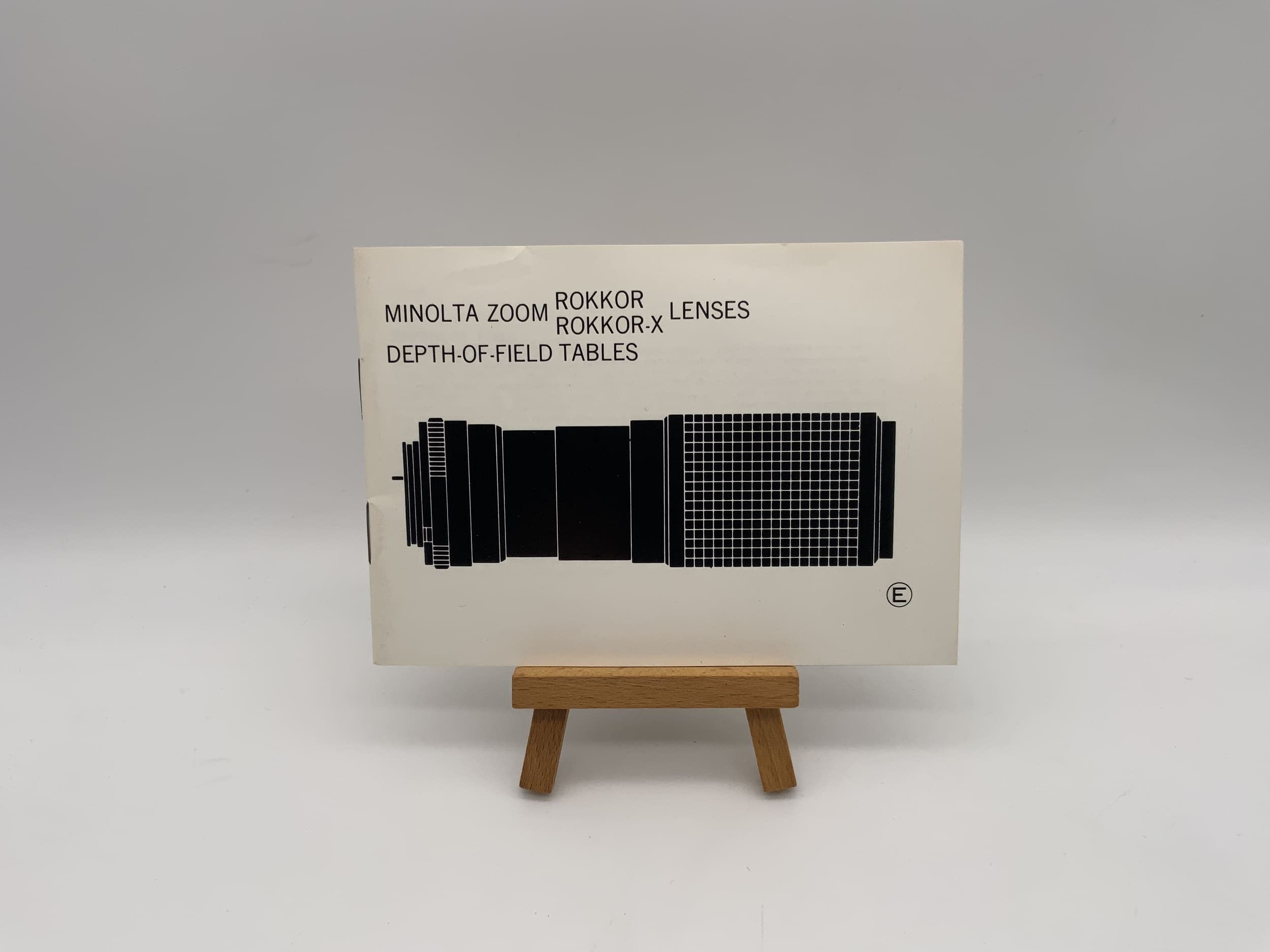 Minolta Zoom Rokkor Rokkor-X Lenses User Manual English