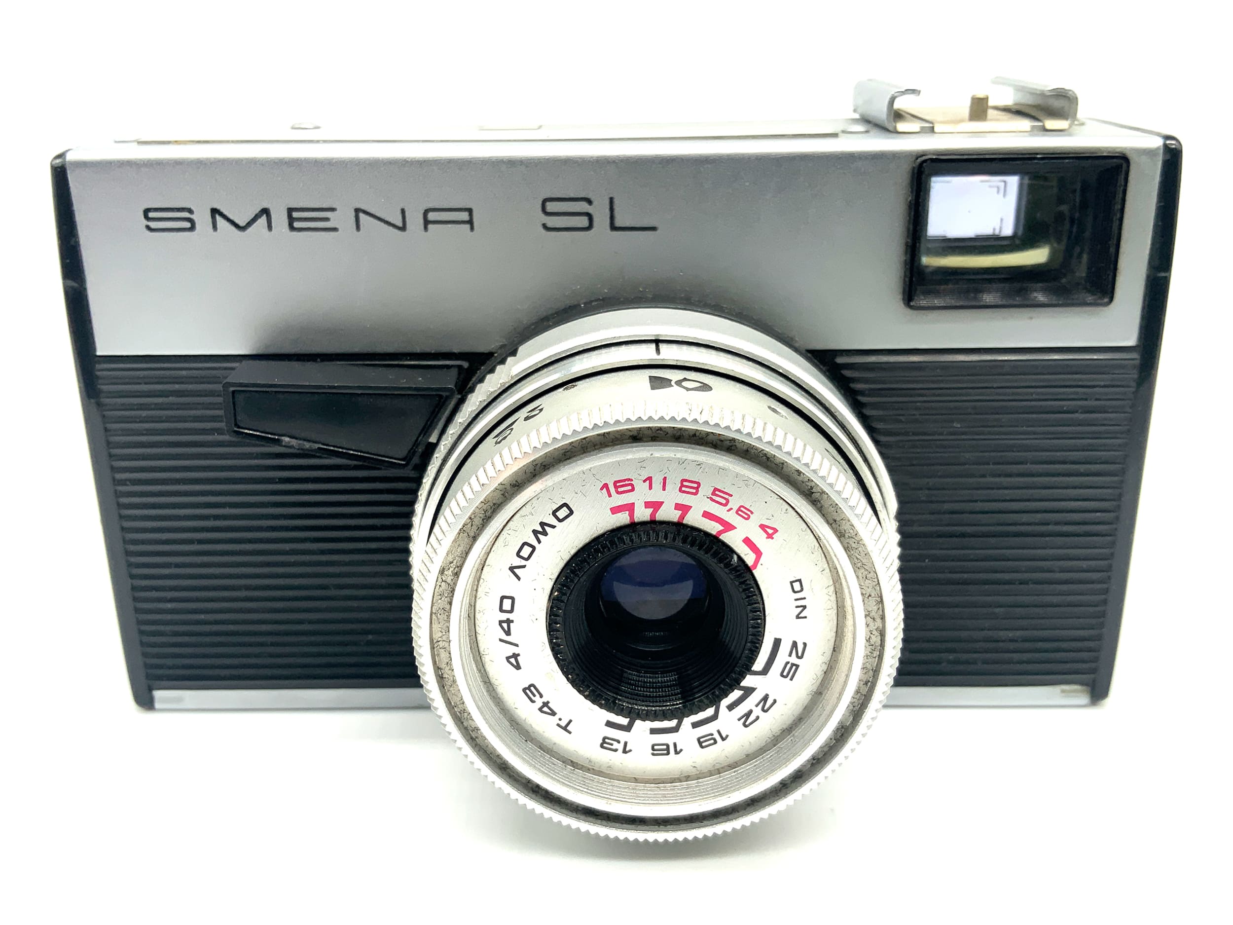 Smena SL Sucherkamera mit Lomo T-43 4/40 Kompaktkamera Analogkamera