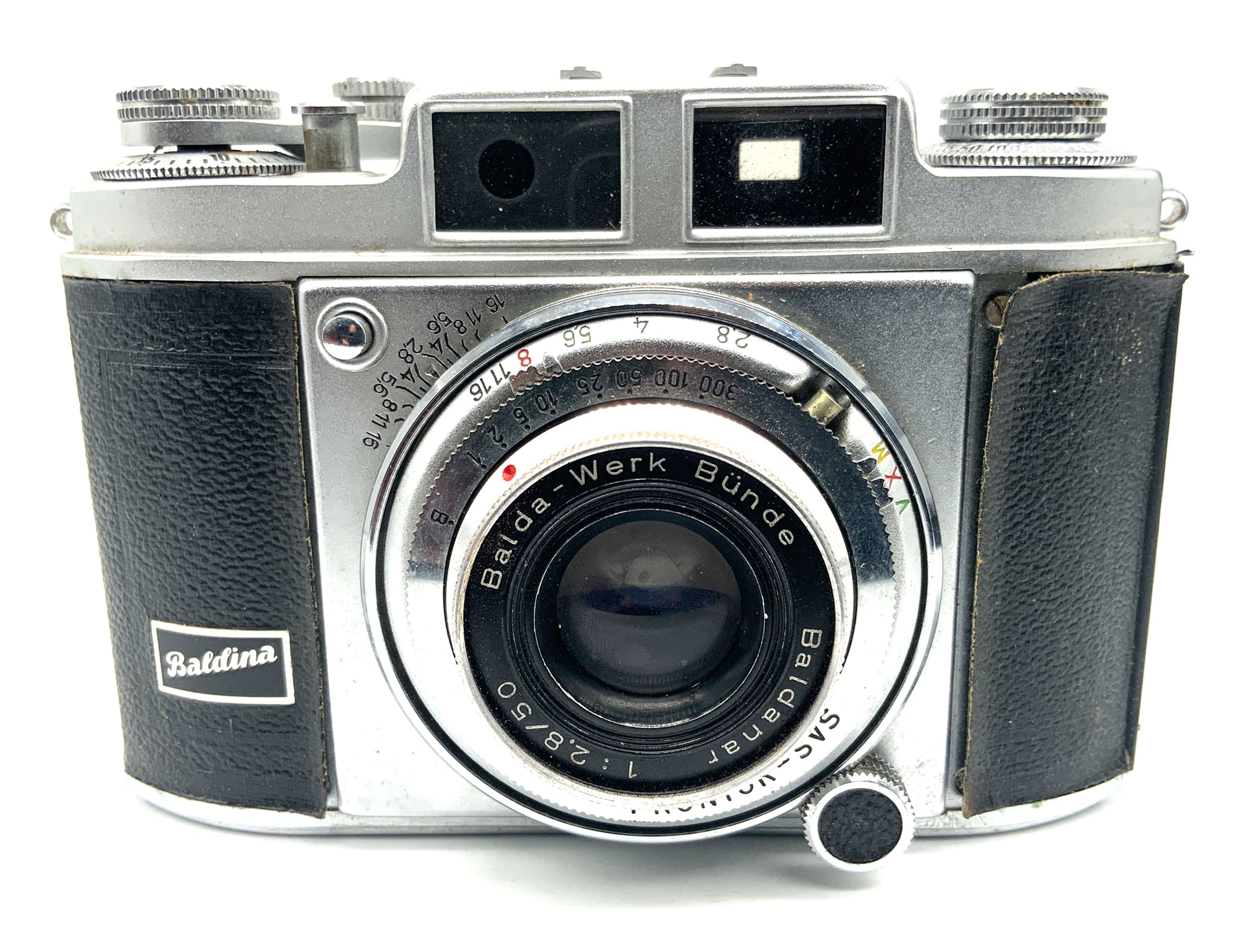 Balda Baldina Sucherkamera mit Baldanar 50mm 1:2.8 Prontor-SVS Analogkamera