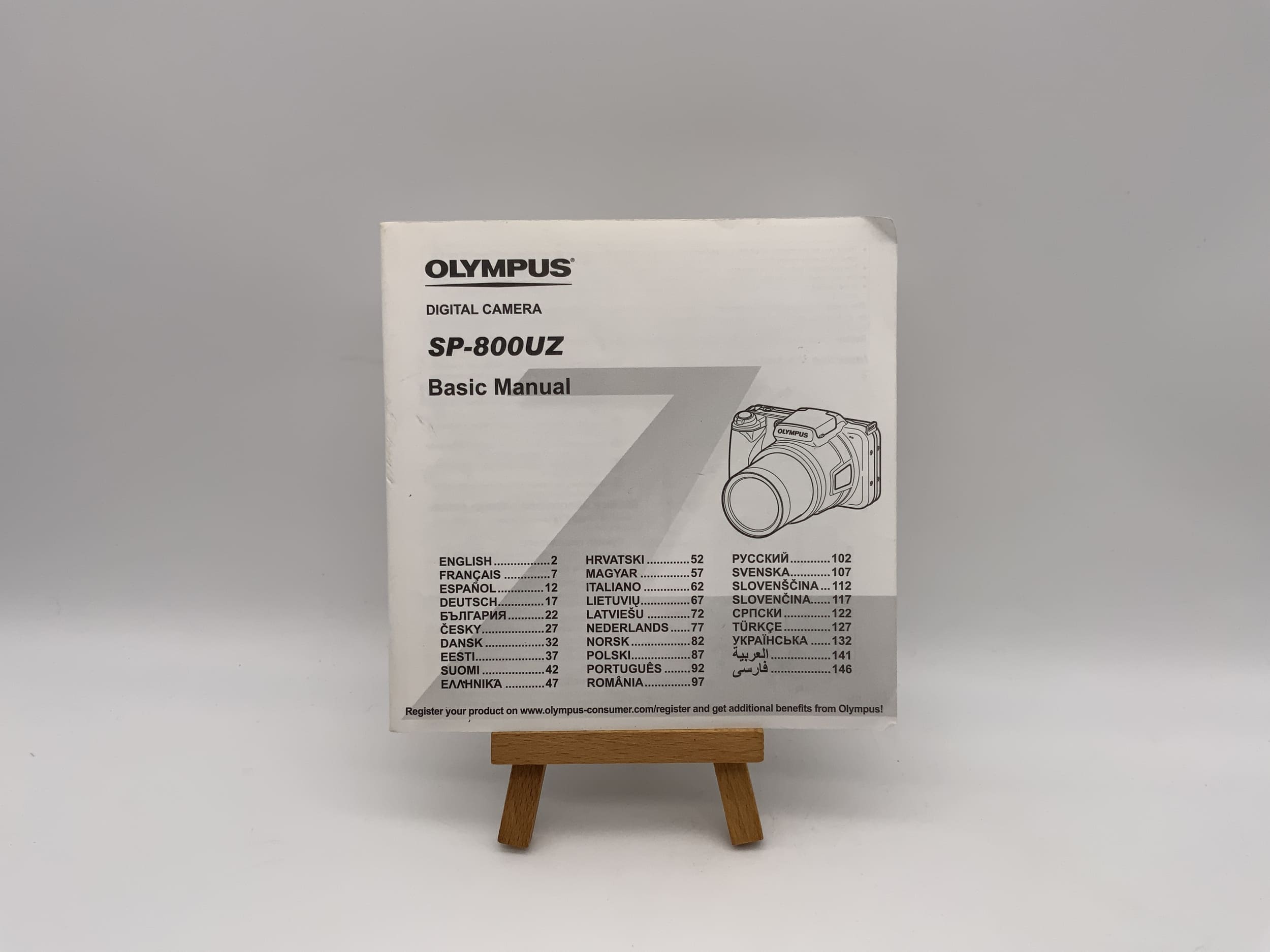 Olympus SP-800 ZU User Manual German