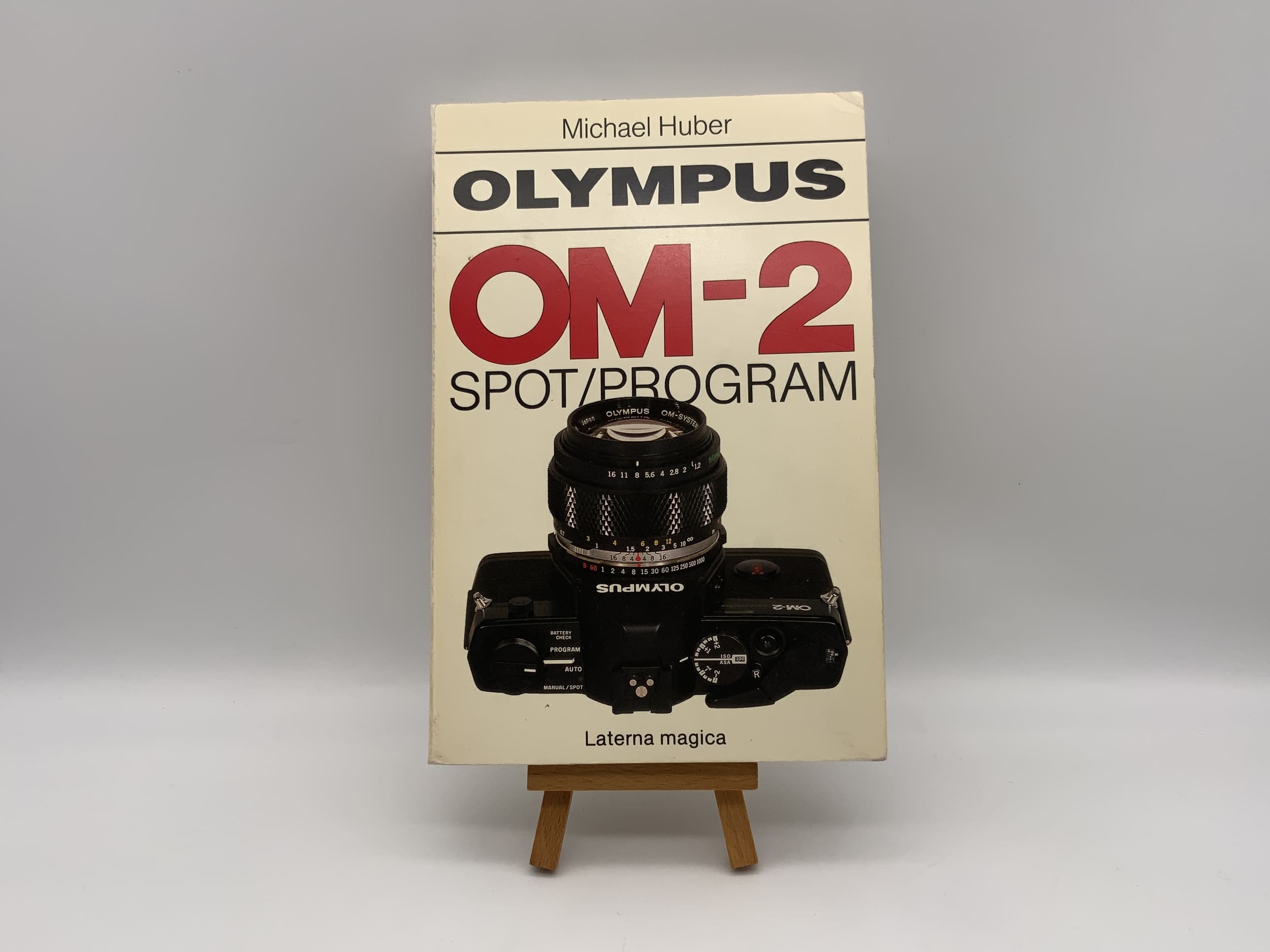 Olympus OM-2 Spot/Program Magic Lantern Michael Huber Instructions German