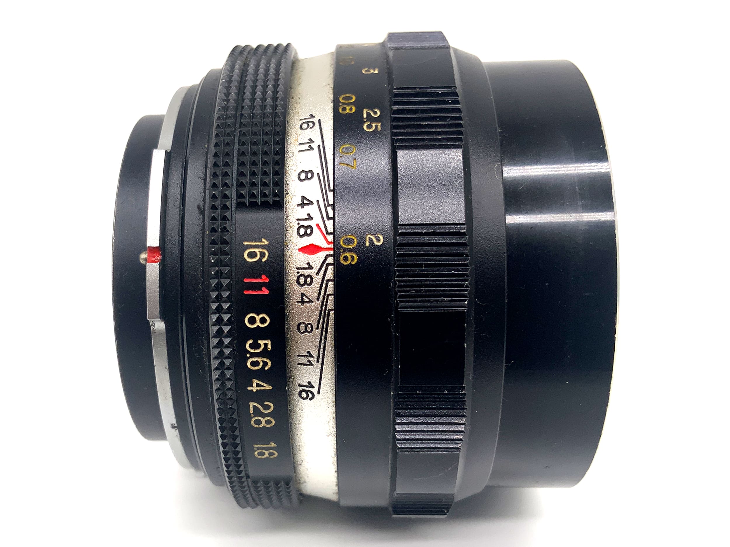 Petri C.C Auto 55mm 1:1.8 Objektiv Festbrennweite (Petri Bajonett)