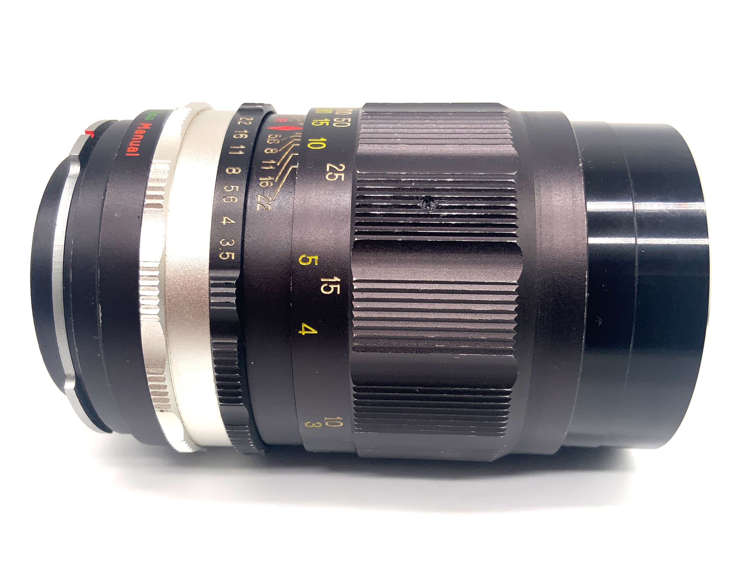 Petri C.C Auto 135mm 1:3.5 Objektiv Festbrennweite (Petri Bajonett)