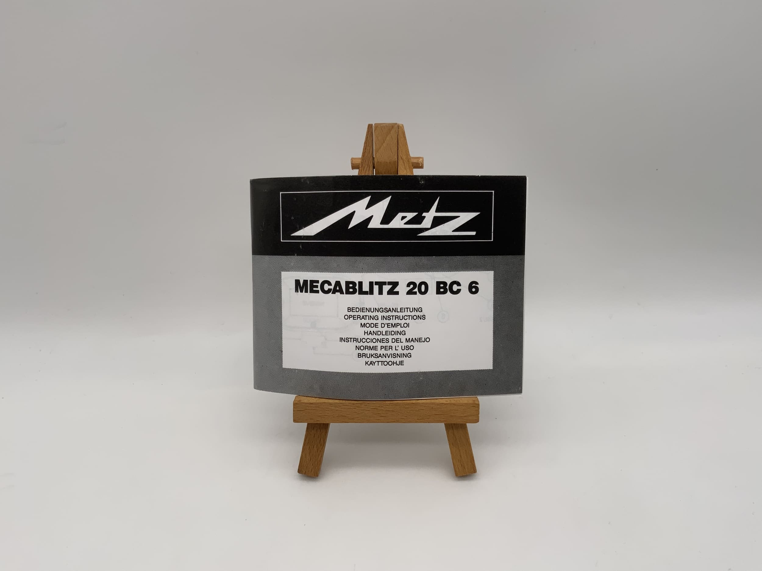Metz Mecablitz 20 BC 6 Operating Instructions German