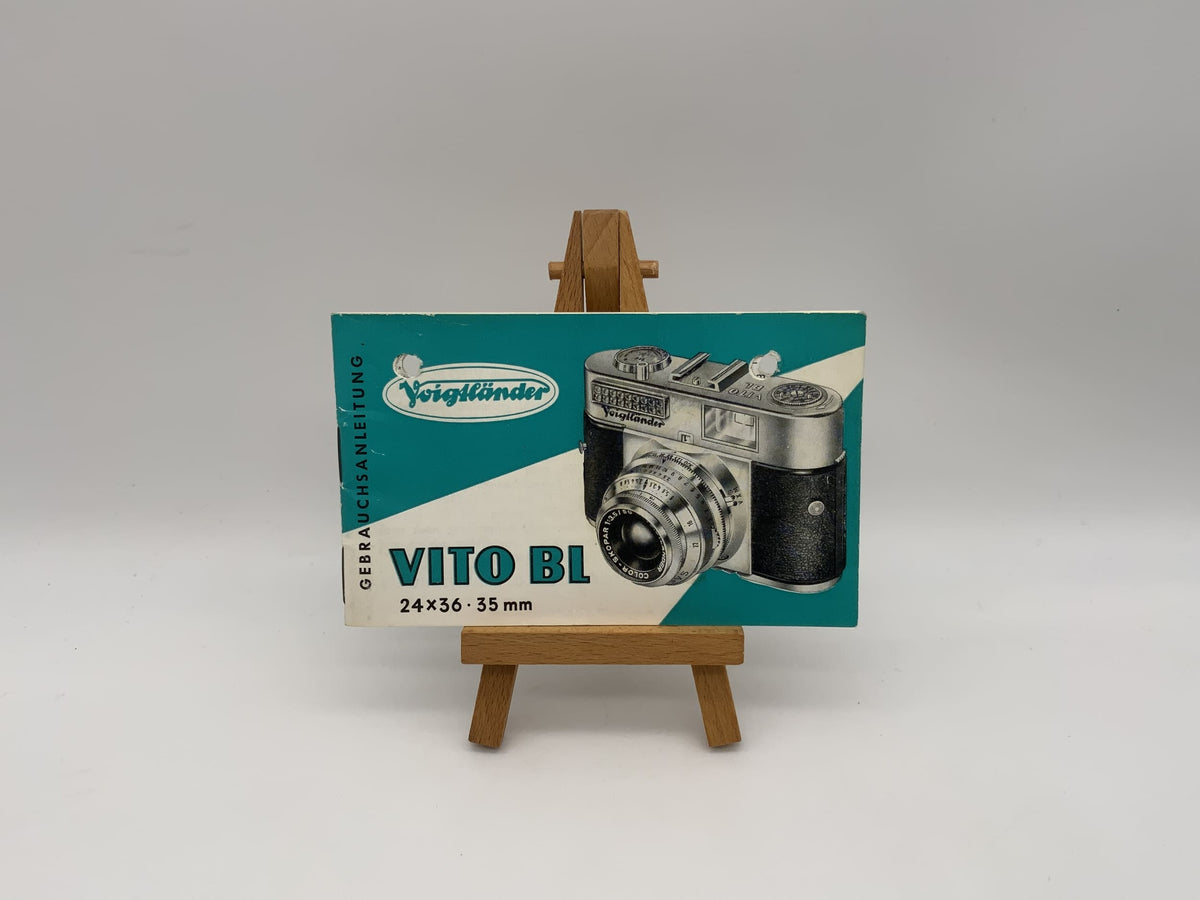 Voigtländer Vito BL 24x36 35mm Operating Instructions German