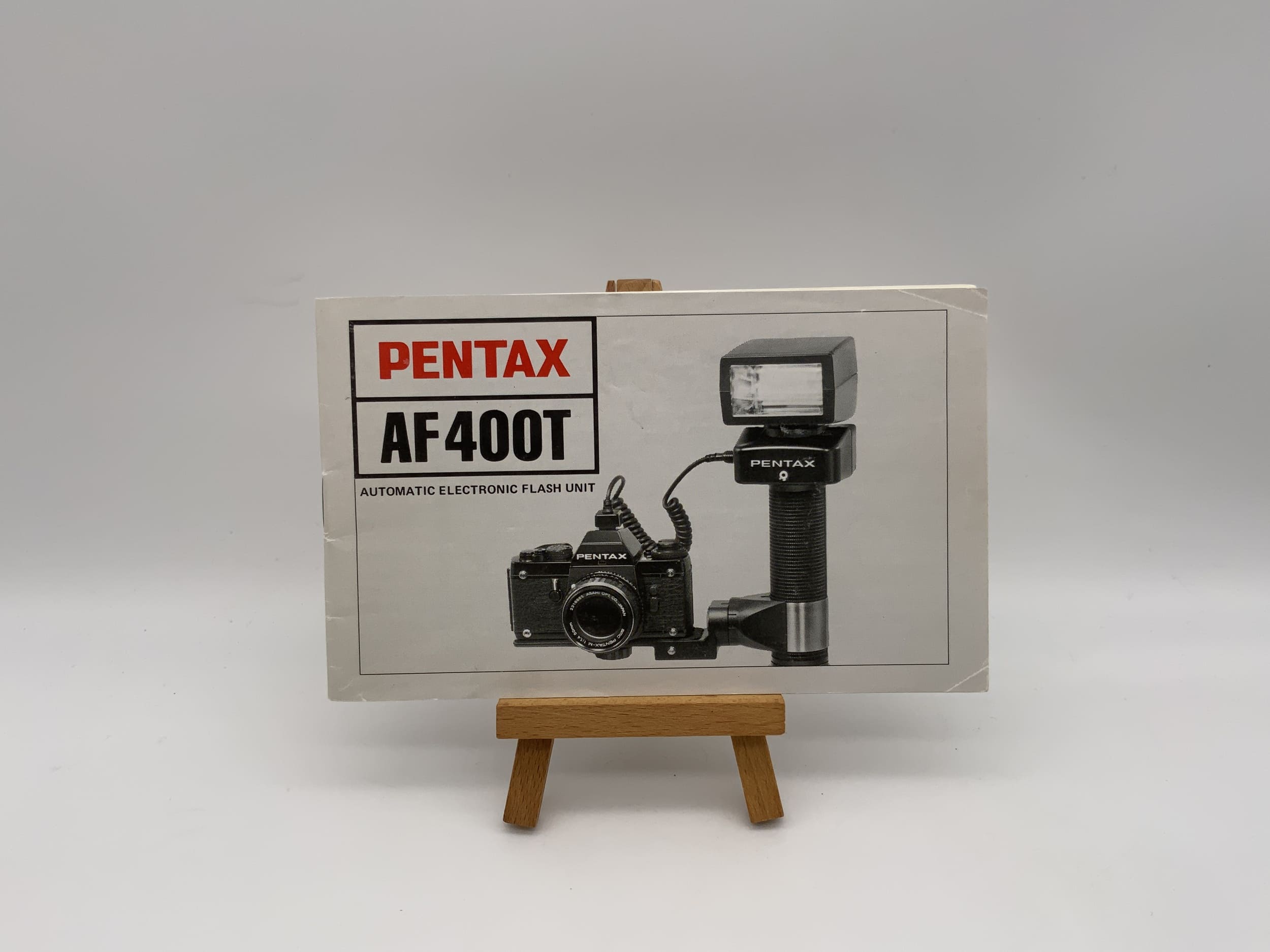 Pentax AF 400 T Electronic Flash User Manual (English)