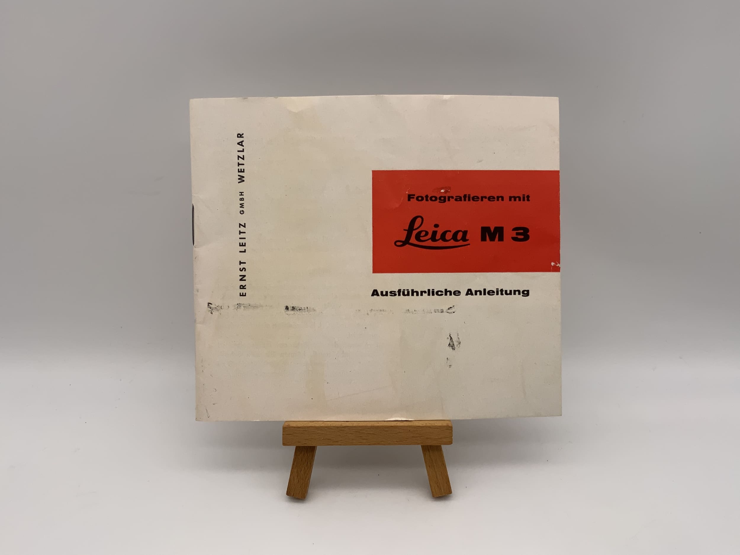 Leica M3 Photography with the M3 Detailed Instructions User Manual German