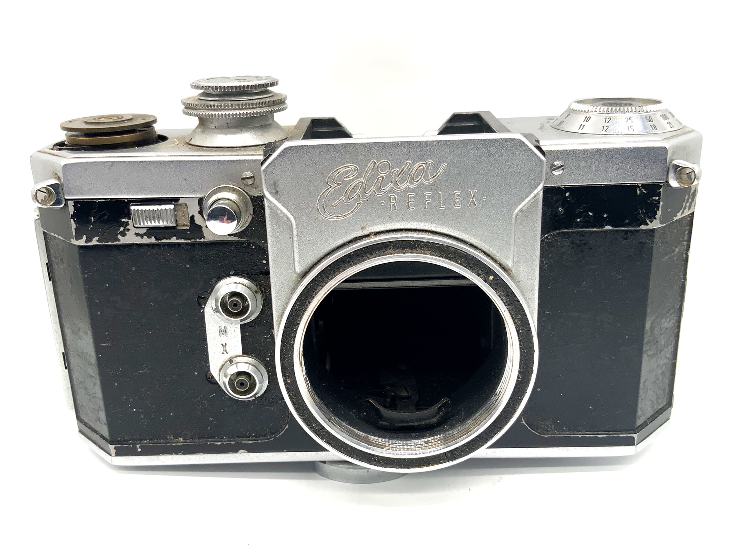 edixa Reflex CX 6 SLR 35mm Spiegelreflexkamera analog Body Gehäuse (M42)
