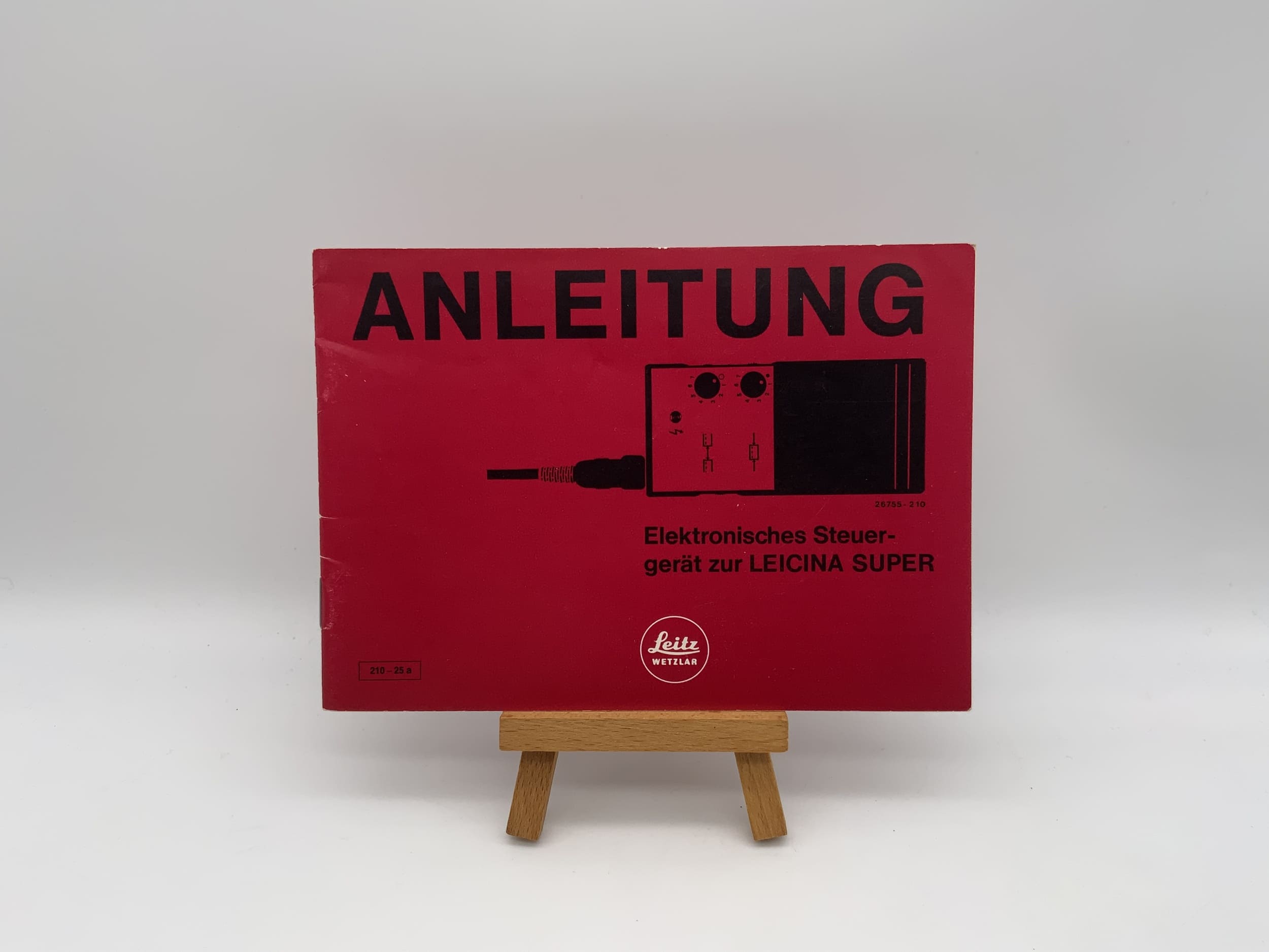 Leica Electronic Control Unit for Leica Super Operating Instructions German