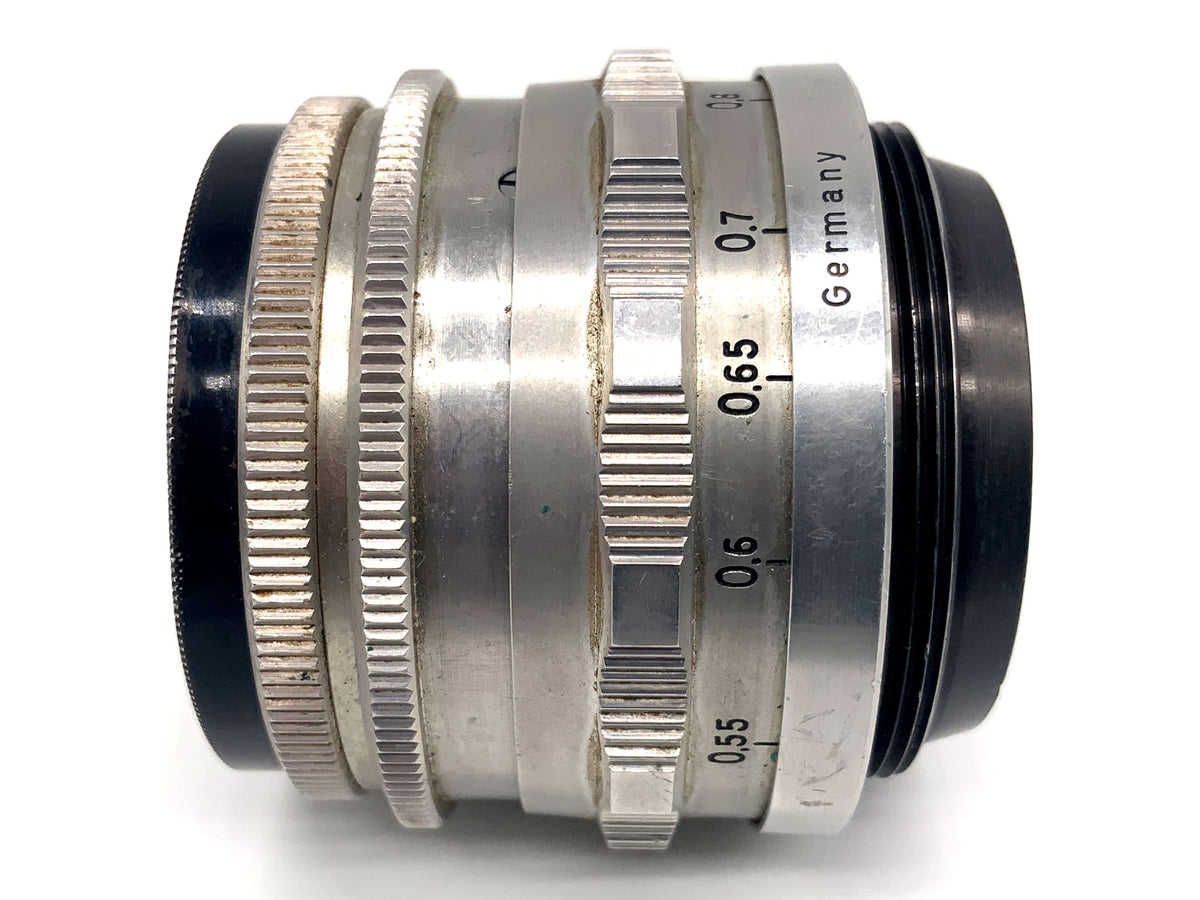 Carl Zeiss Jena Tessar 14 Blades red T 50mm 1:3.5 Objektiv Festbrennweite (M42)