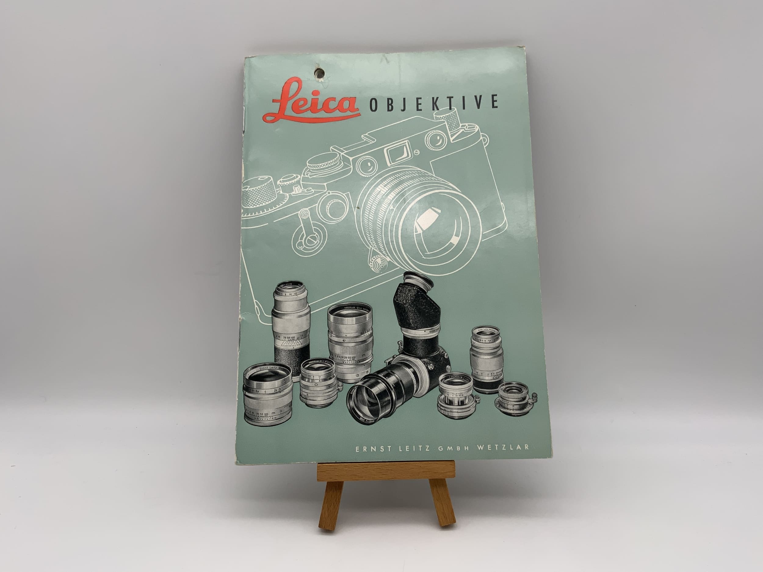 Leica M39 lens, Leitz Summicron, Telyt, Summarit, Elmar... Brochure (German)
