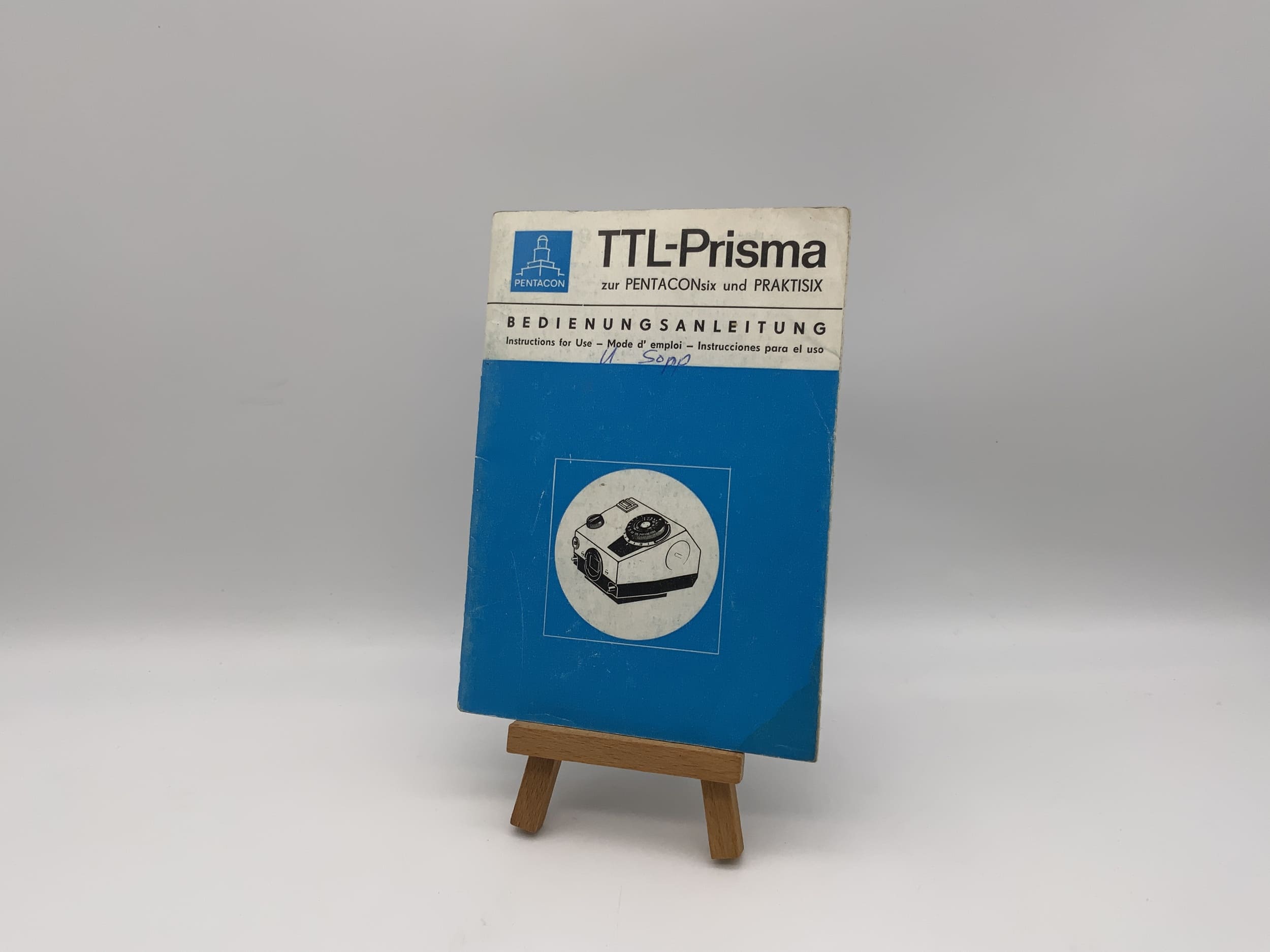 Praktika TTL-Prisma PENTACONsix-PRAKTISIX User Manual German