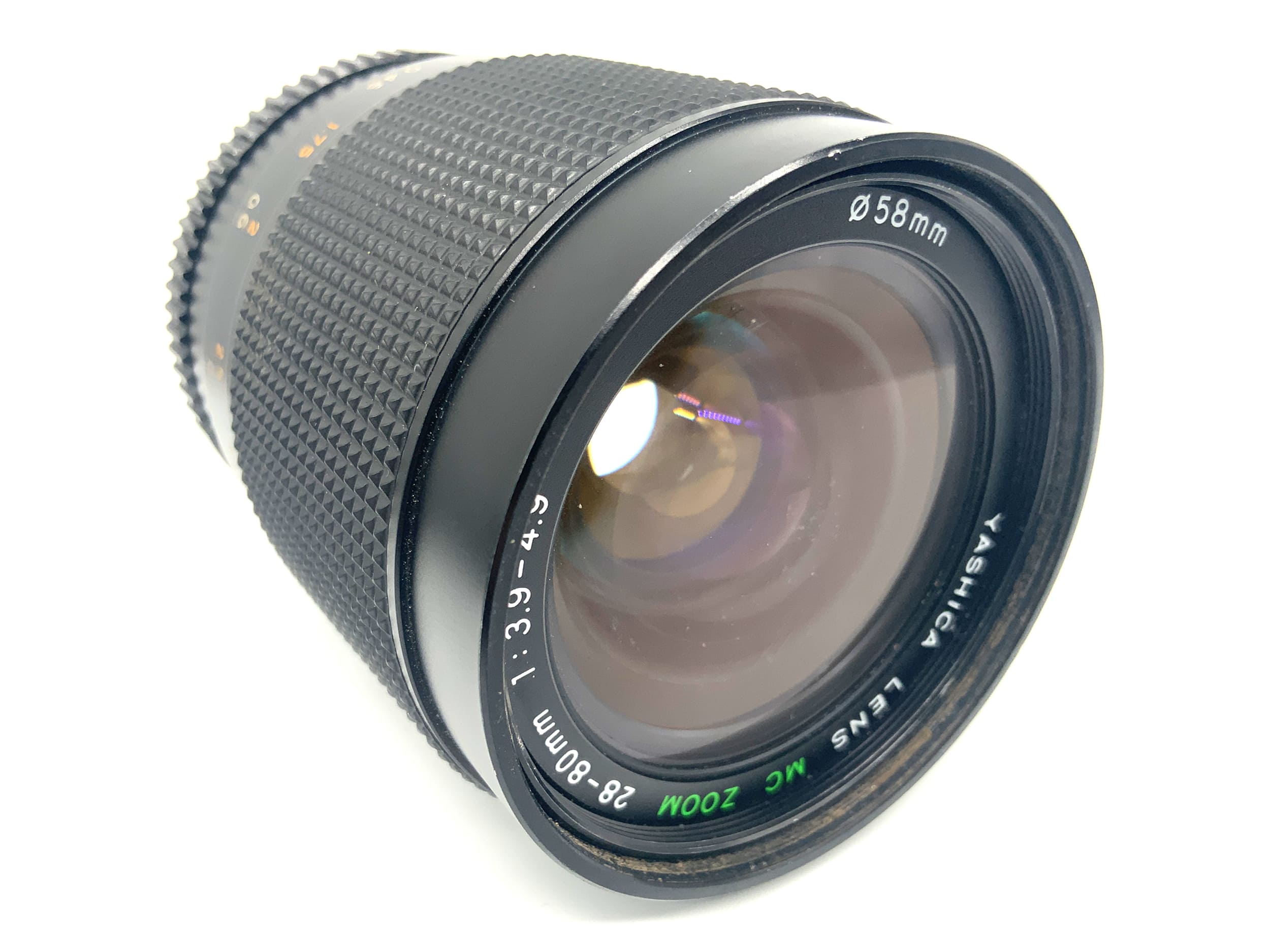 Yashica MC Zoom Macro 28-80mm 1:3,9-4,9 Objektiv Zoomobjektiv (Contax/Yashica)