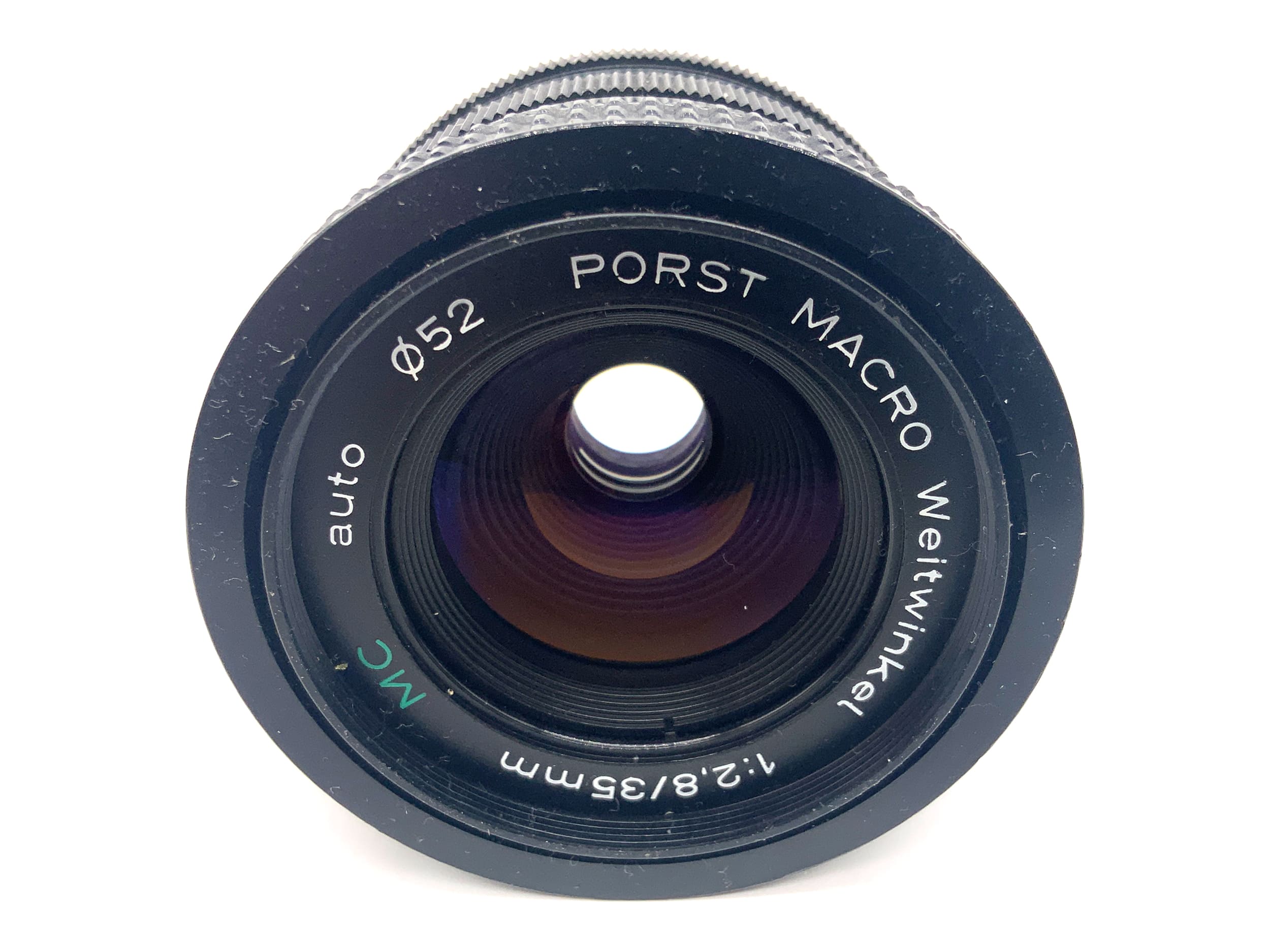 Porst Macro Weitwinkel MC auto 35mm 1:2.8 Objektiv Festbrennweite (M42)