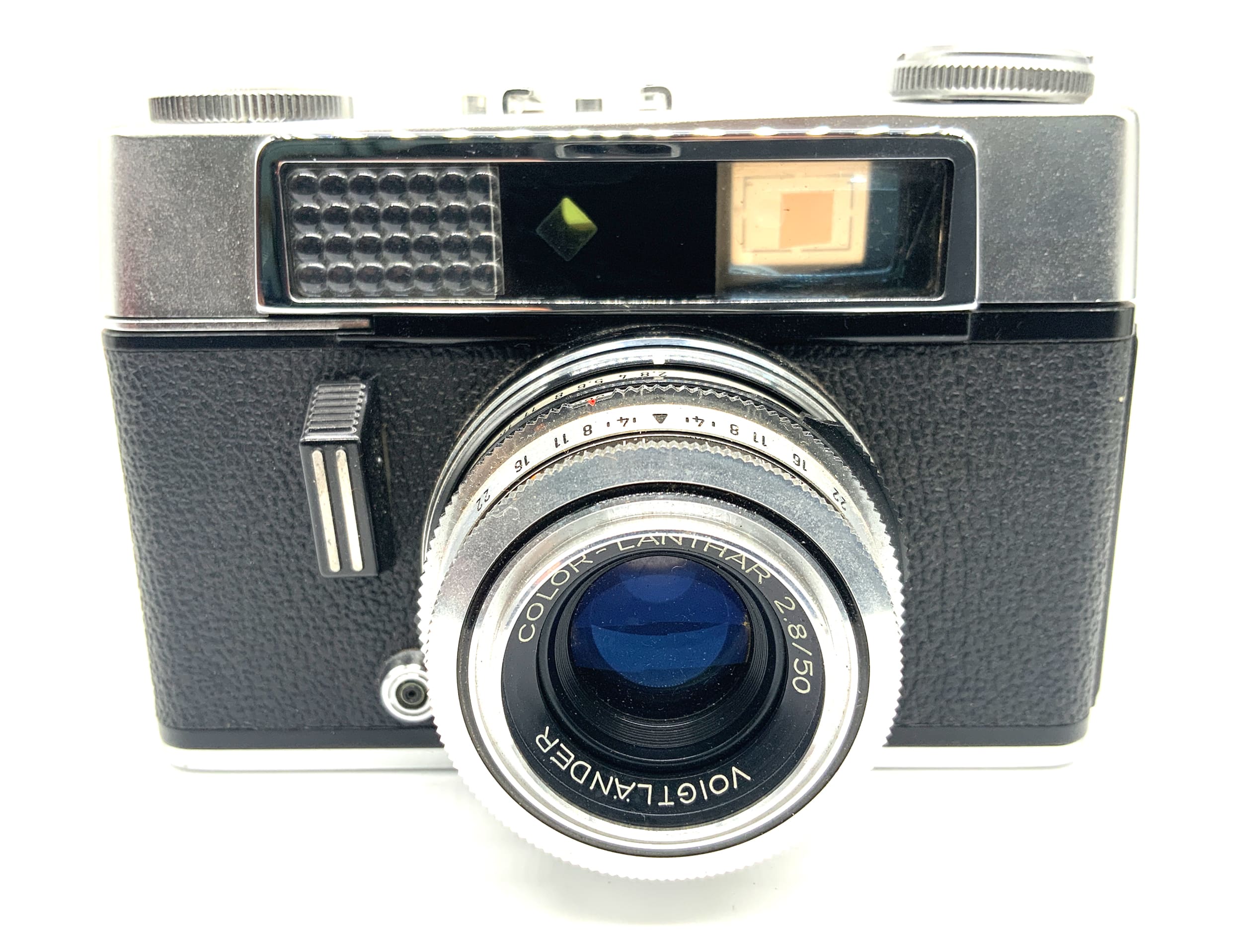 Voigtländer Vitoret DR Messsucherkamera mit Color Lanthar 50mm 2.8 Prontor 300