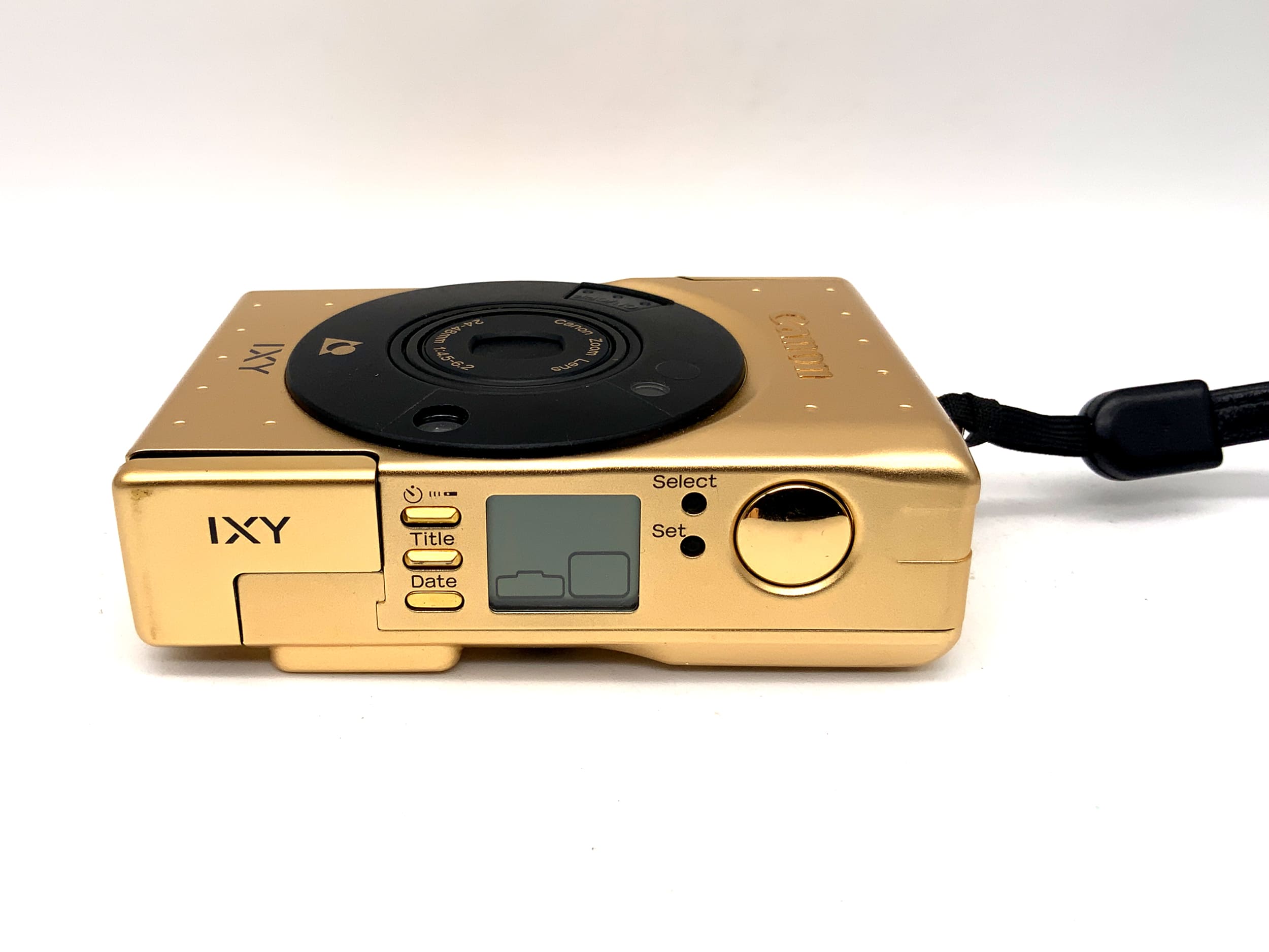 Canon IXY Point&amp;Shoot with 24-48mm 1:4.5-6.2 Gold 60th Anniversary Edition
