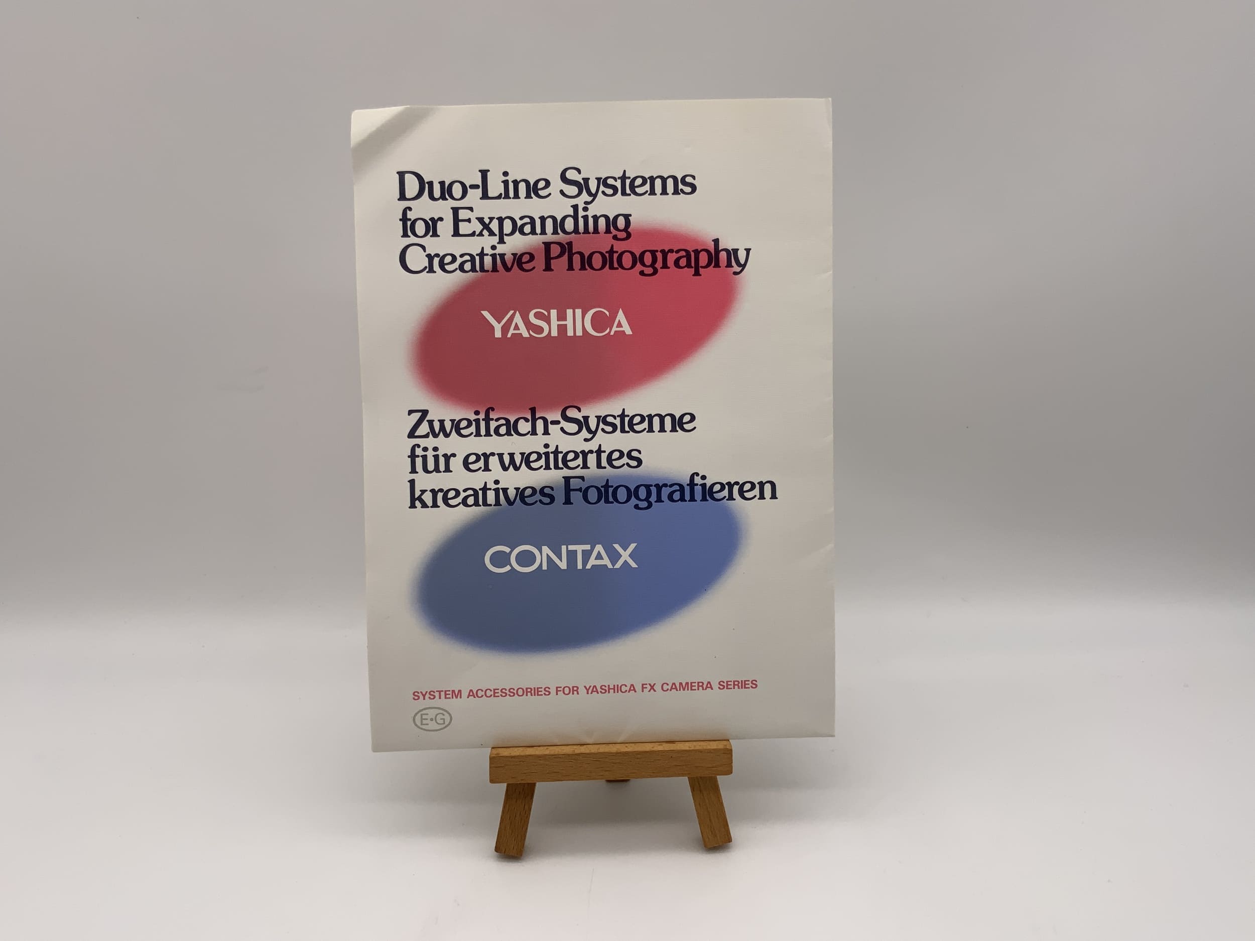 Contax/Yashica Lens Brochure (German)