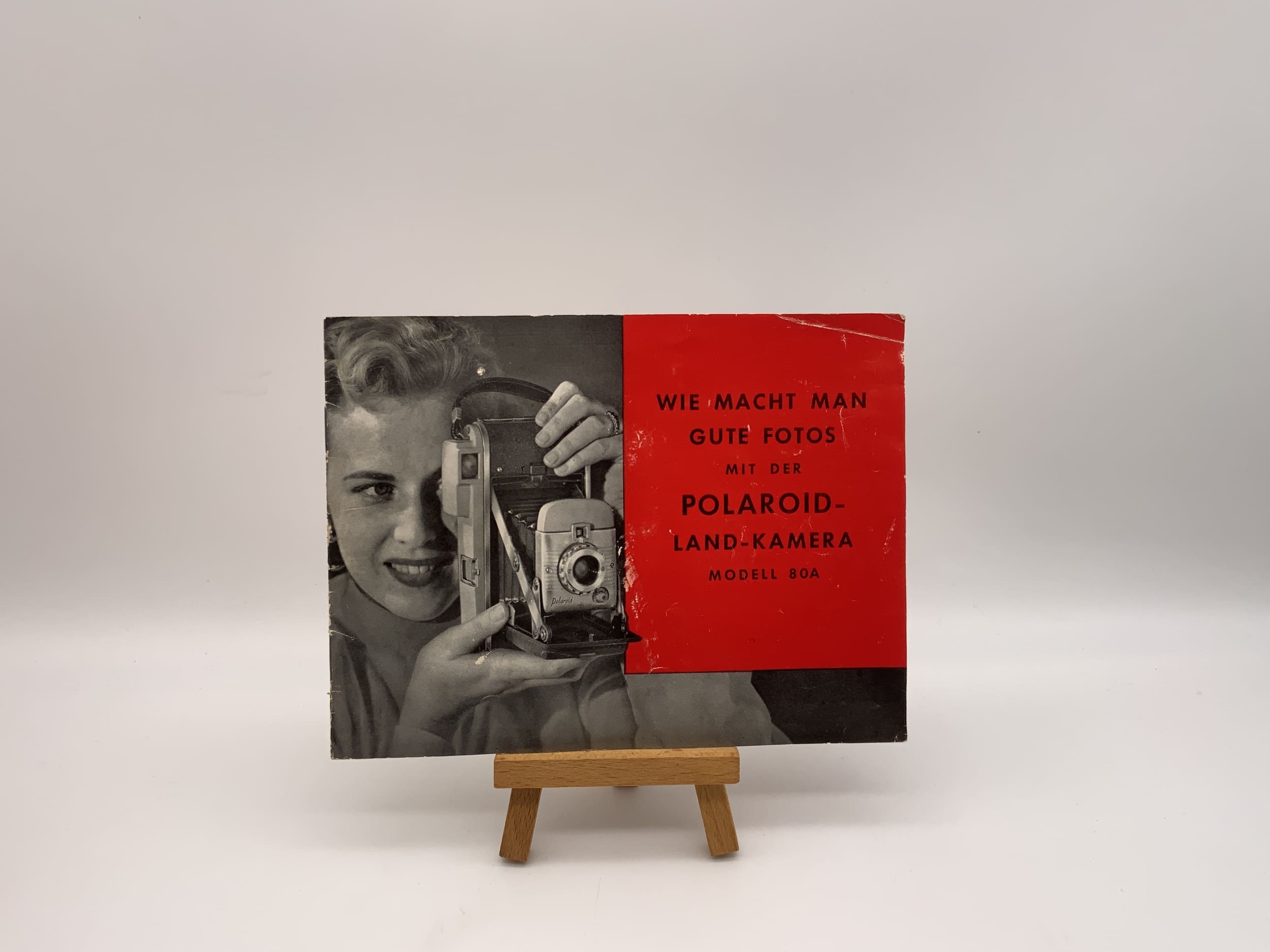 Polaroid Land Camera Model 80A User Manual (German)