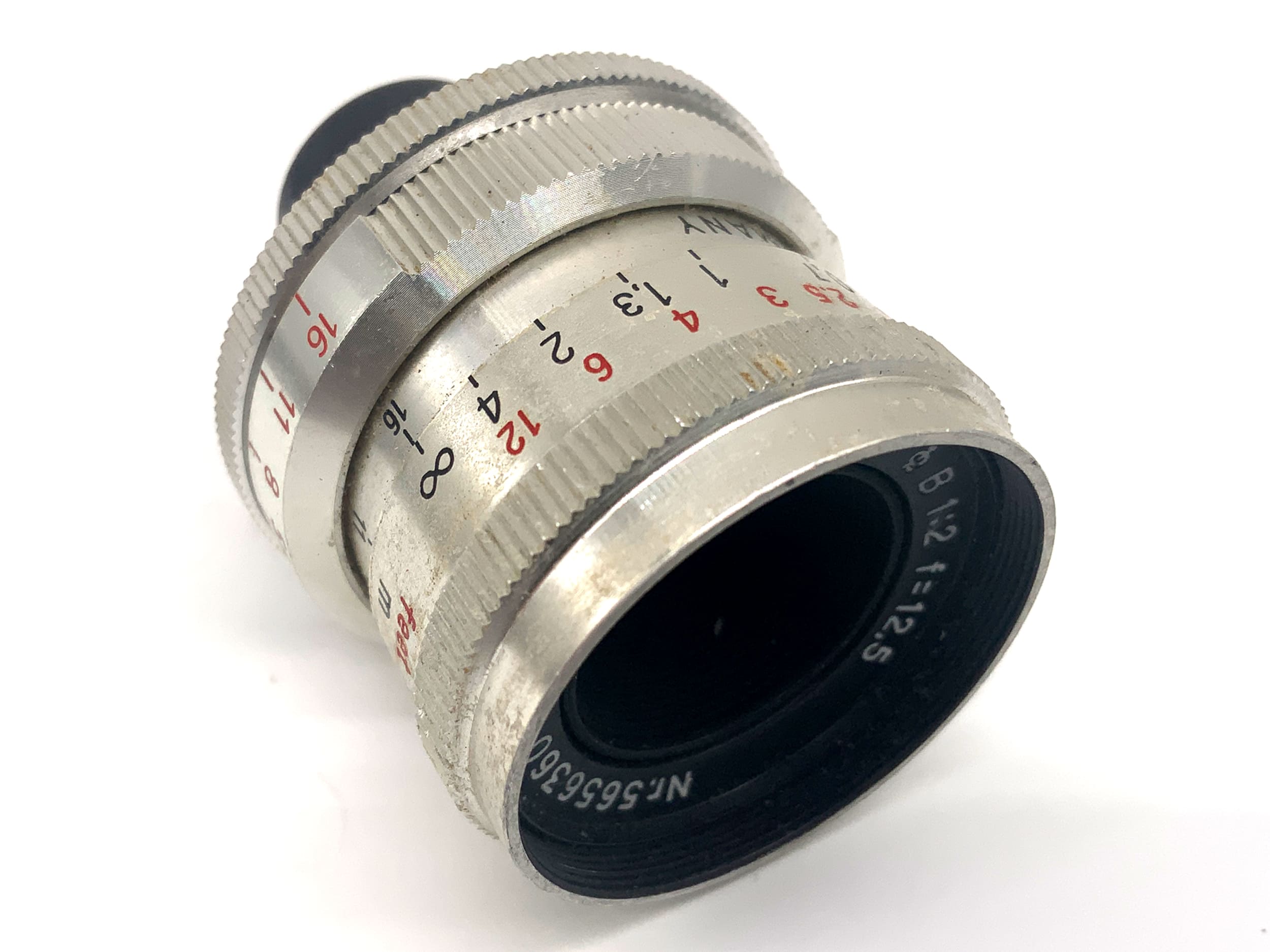 Carl Zeiss "aus Jena" Q1 Biotar 12,5mm 1:2 Objektiv Festbrennweite (Pentaka 8)