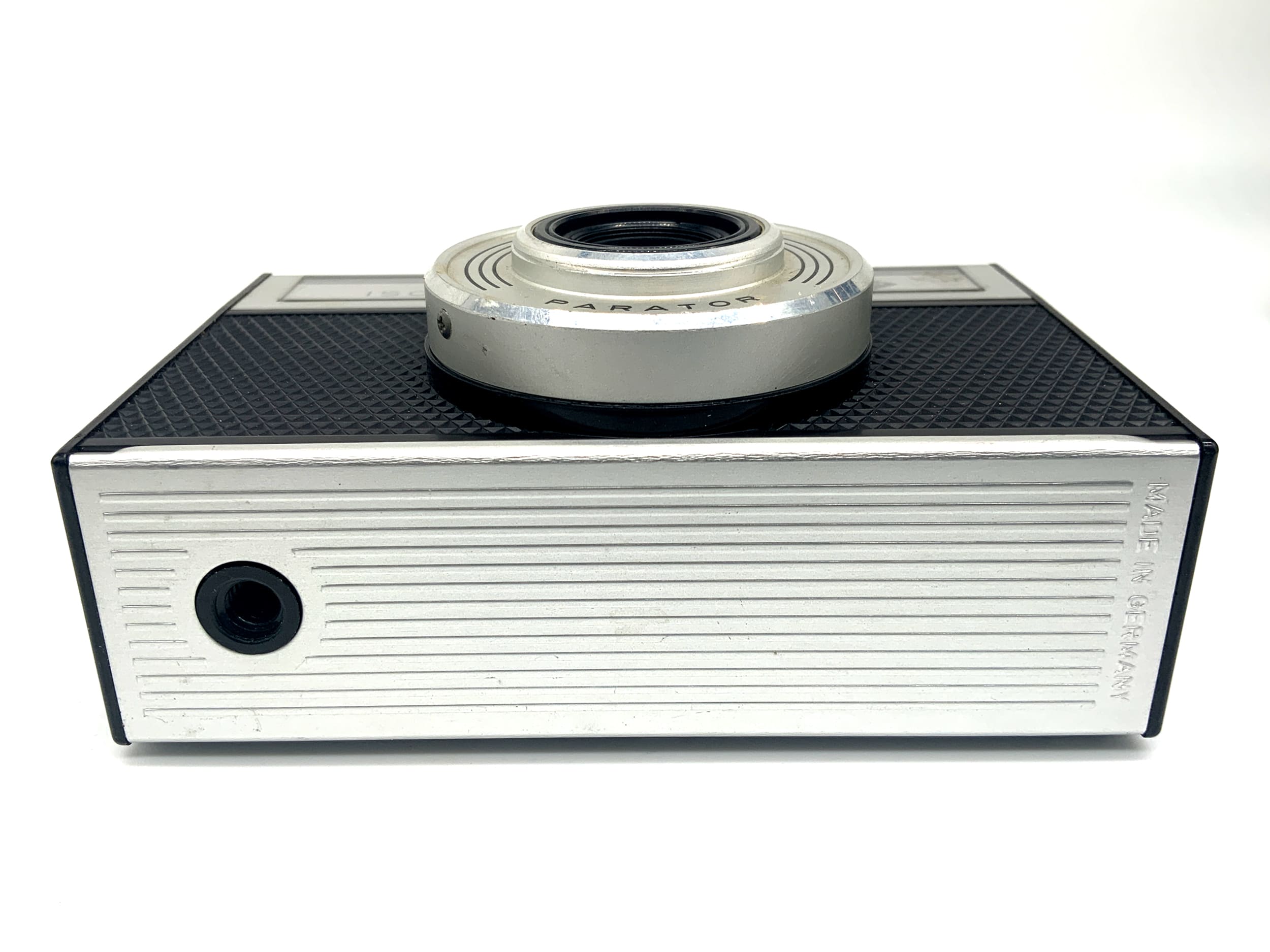 Agfa Iso Rapid I viewfinder camera with Parator compact camera analog camera
